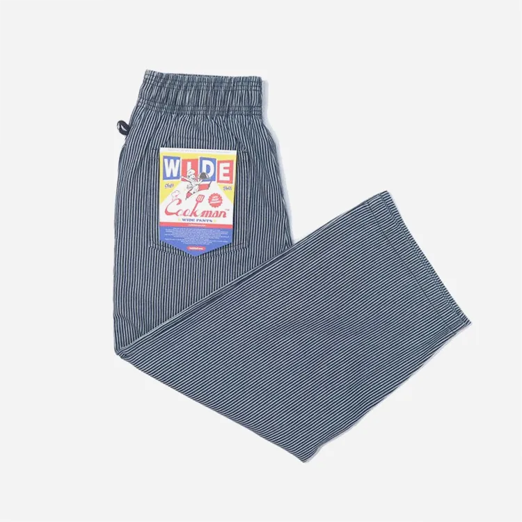 Pantalon Cookman Wide Chef Pants Hickory Navy