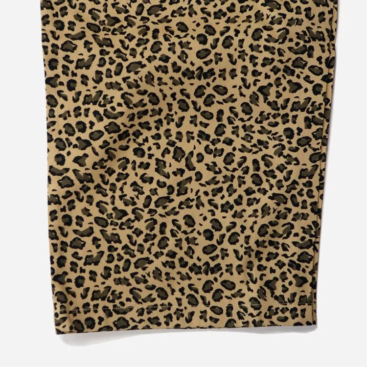 Cookman Wide Chef Pants Leopard