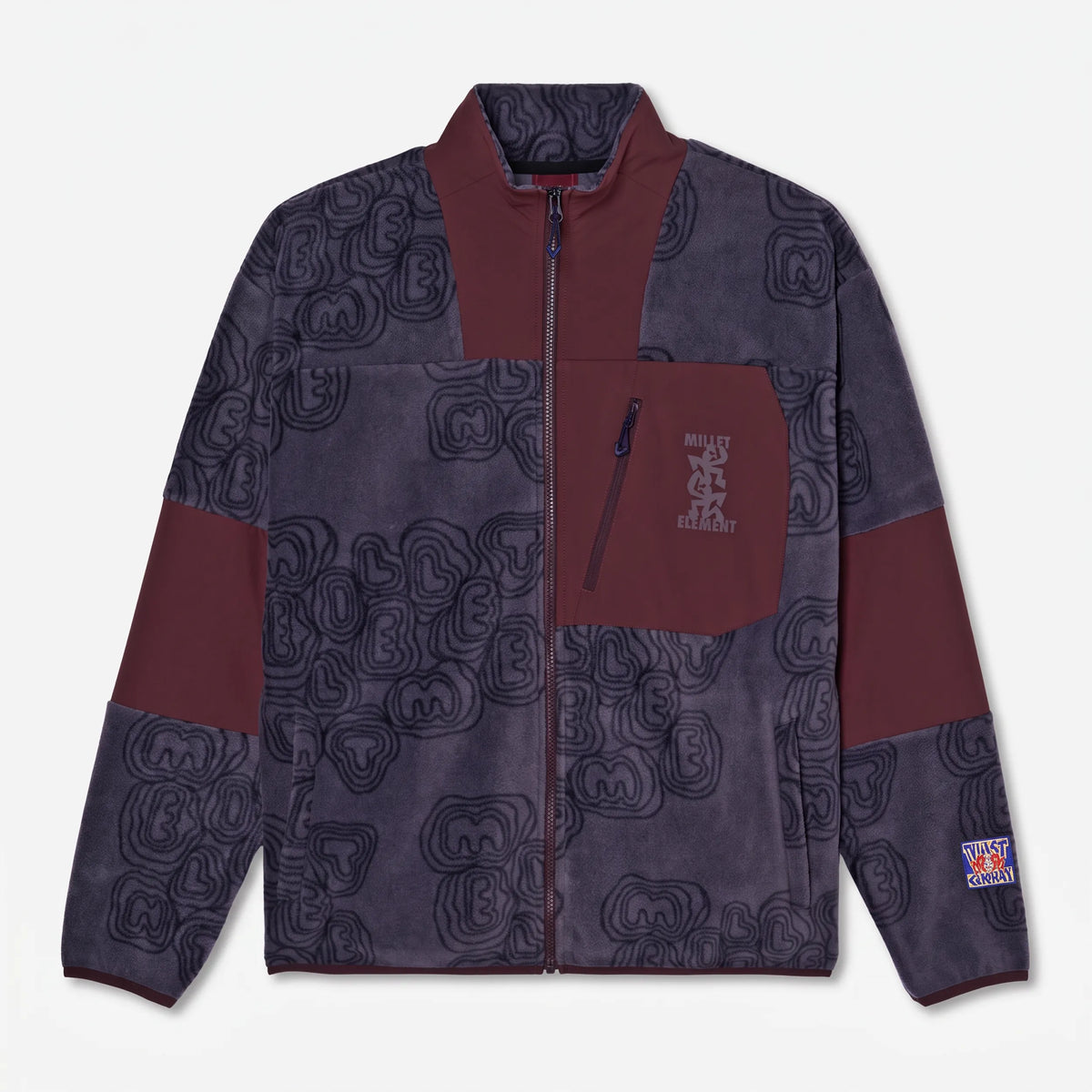Veste ELEMENT x MILLET MXE FLEECE Jacket Shadow Blue