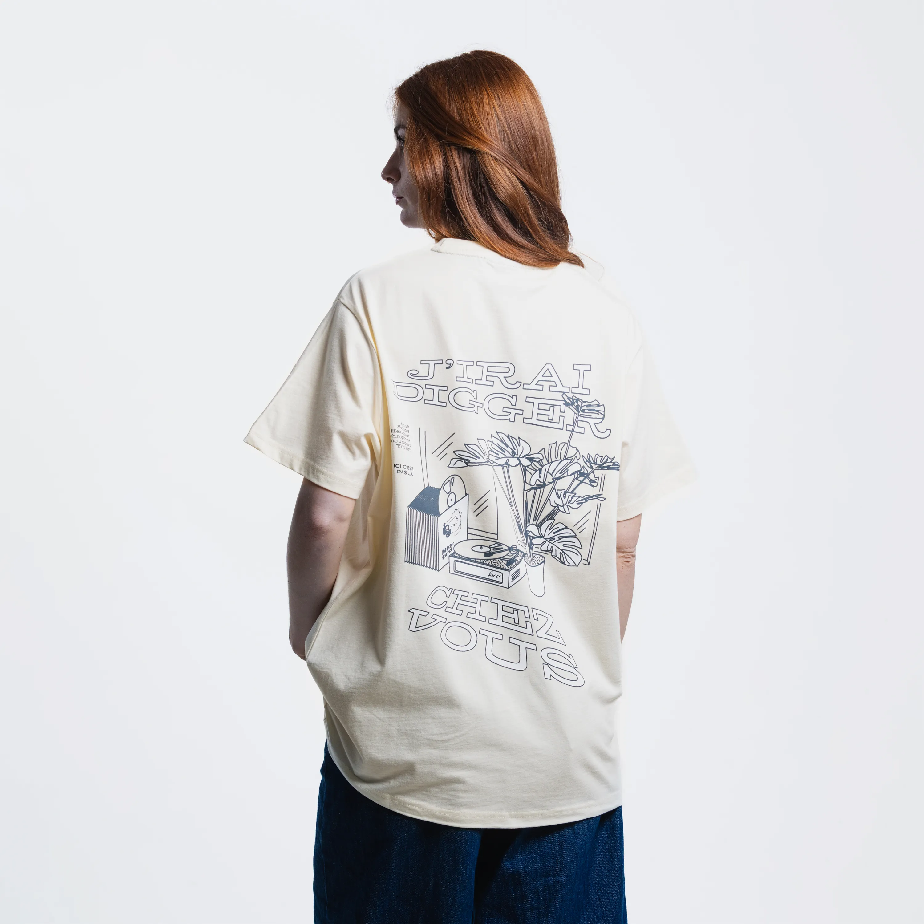 Farci Studio Digger Tee Beige