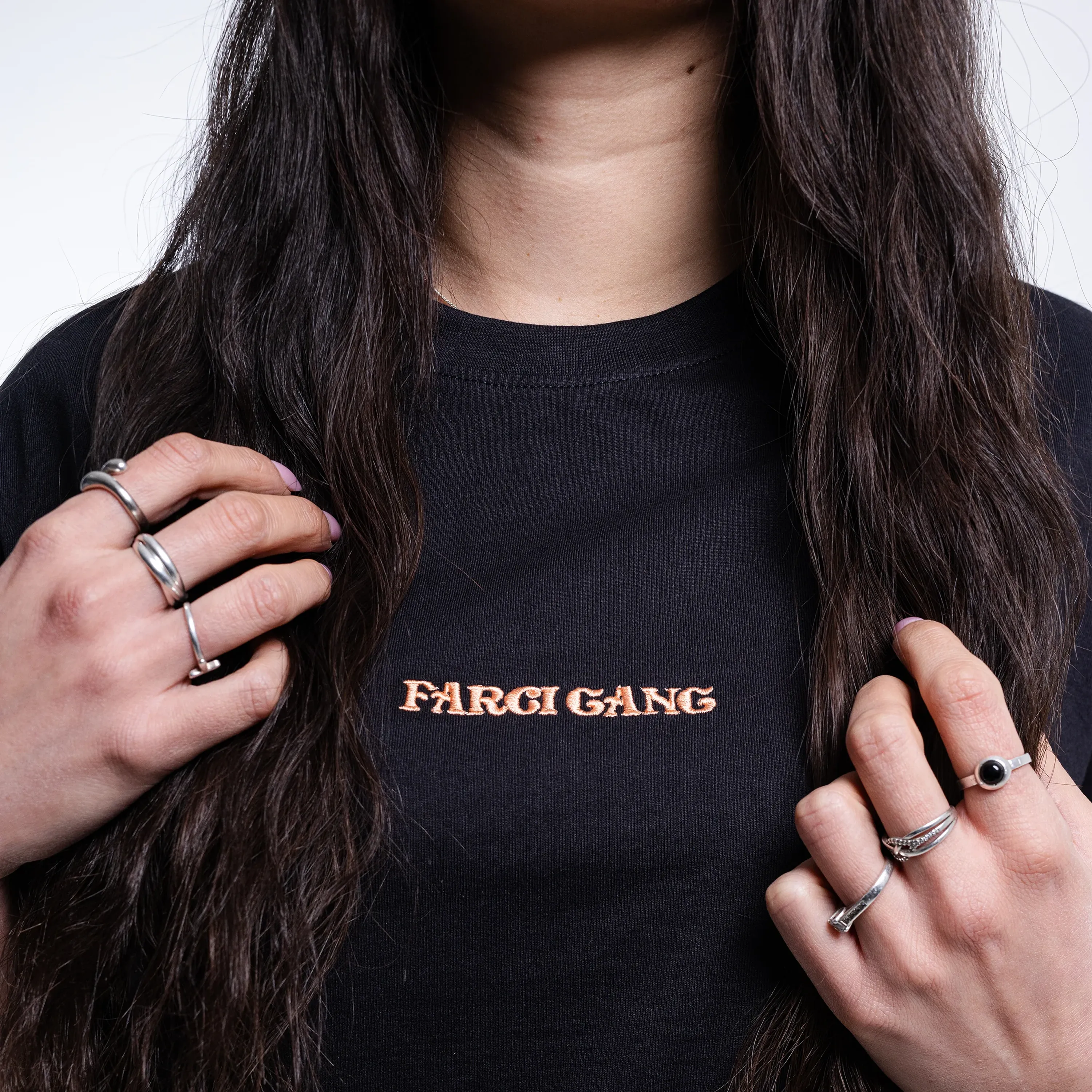 Farci Studio Gang 7 T-Shirt Black