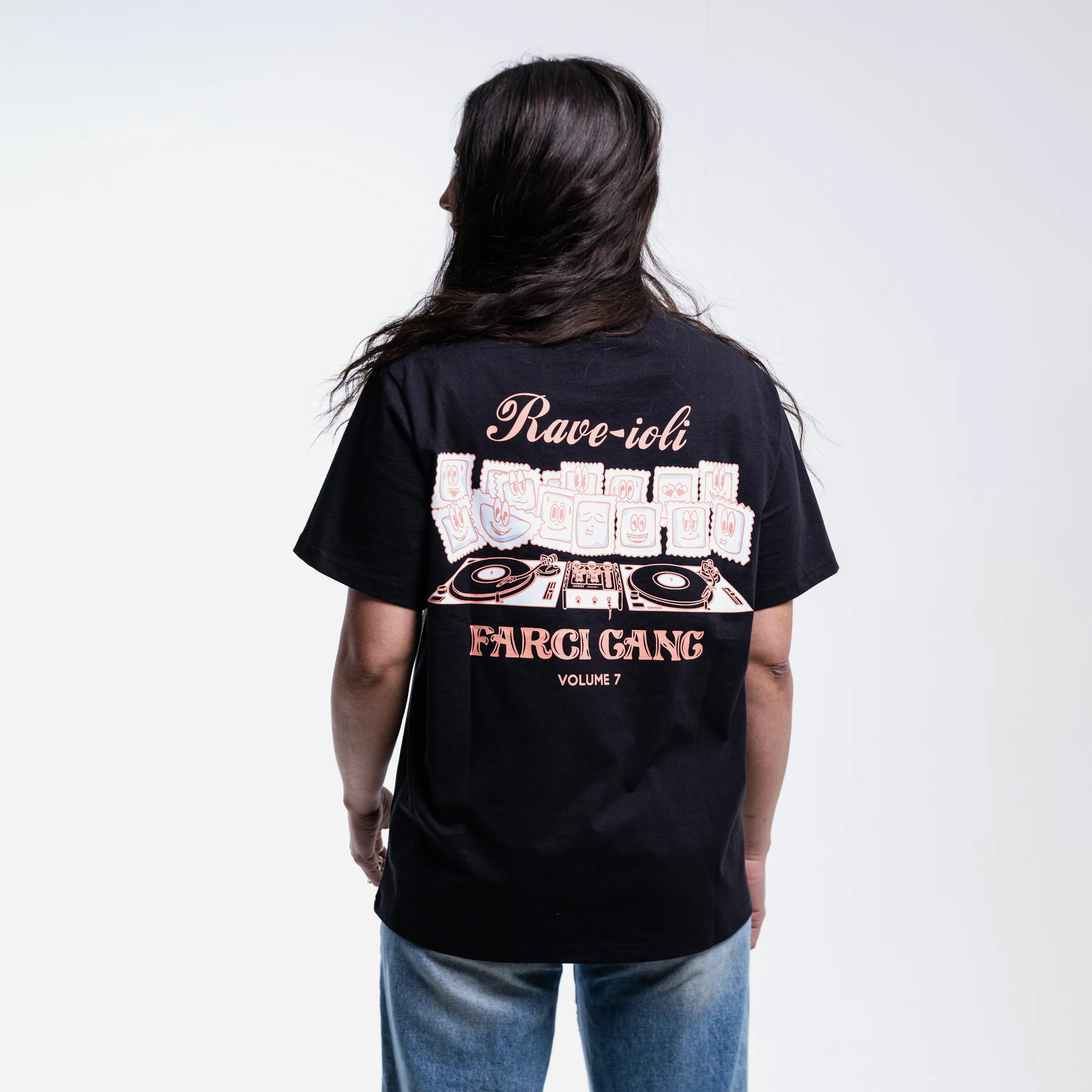 Farci Studio Gang 7 T-Shirt Black