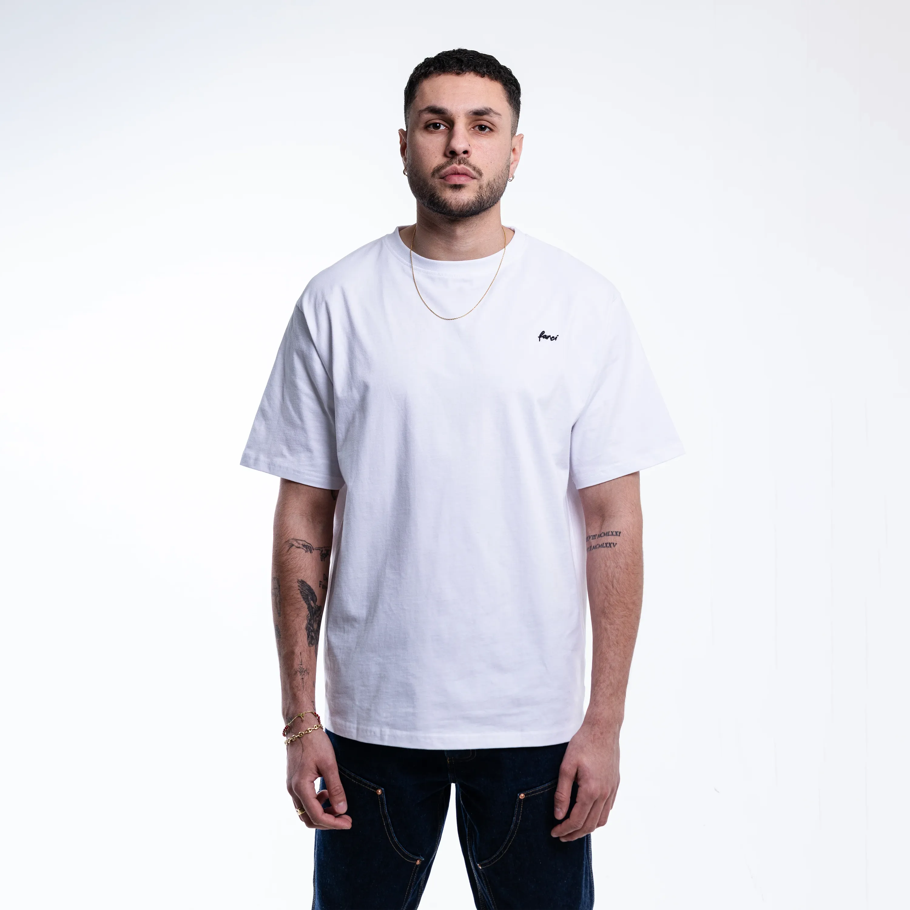 Farci Studio Piano Tee white