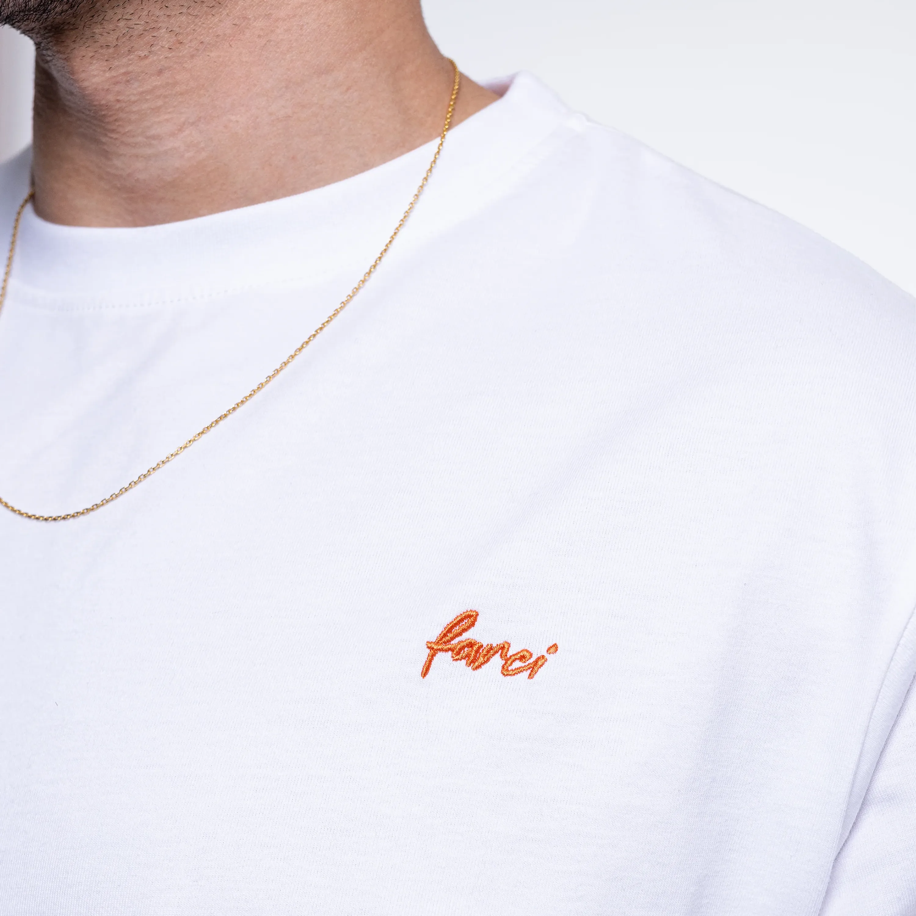 T-shirt Farci Studio Ride Tee blanc