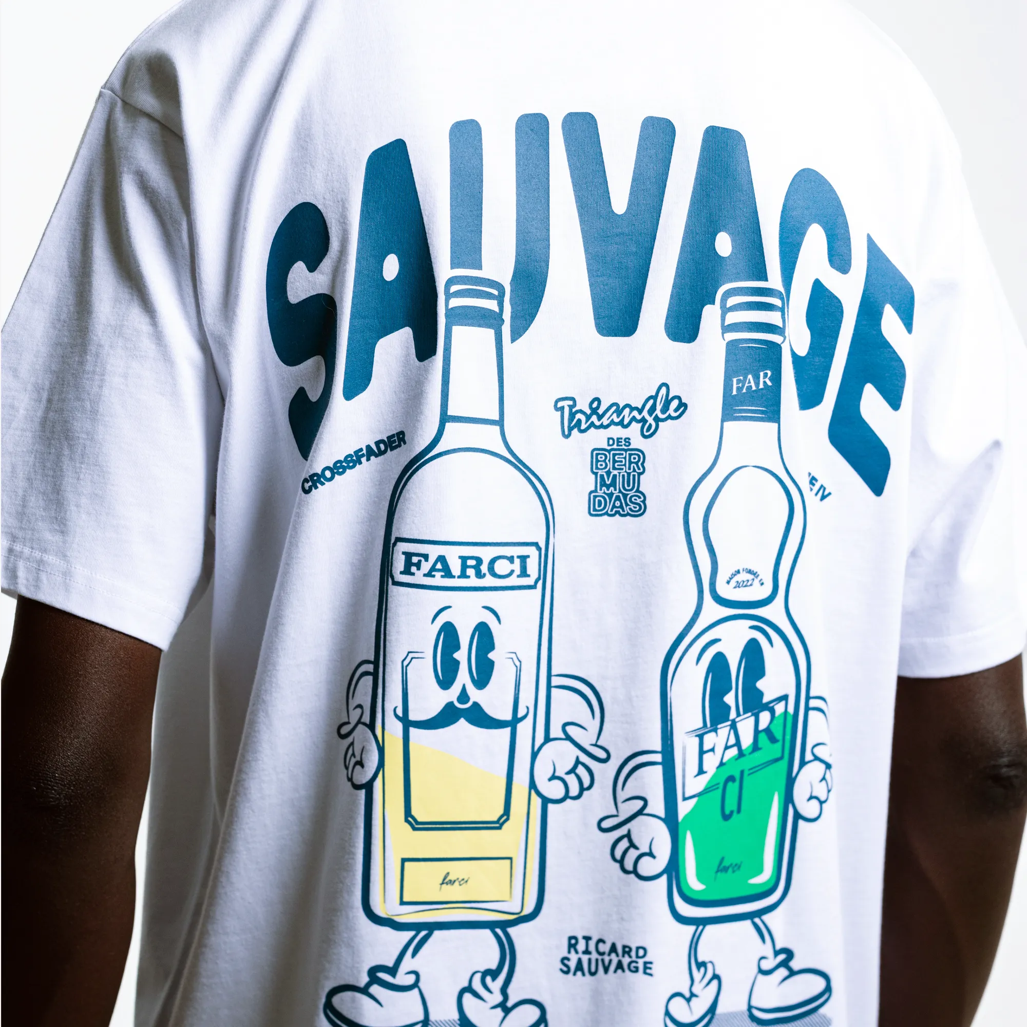 Farci Studio Sauvage White T-shirt