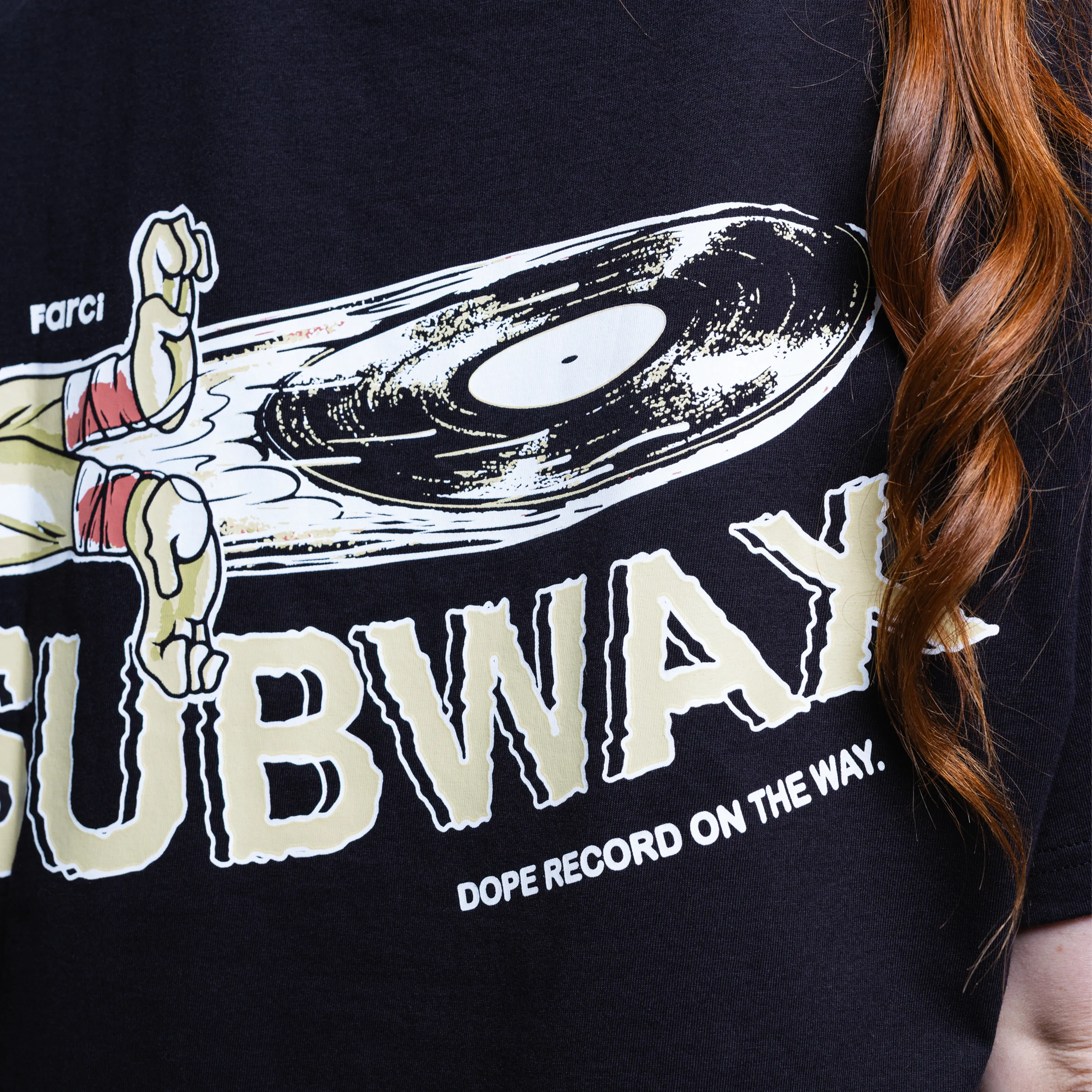 T-shirt Farci Studio Subwax Black