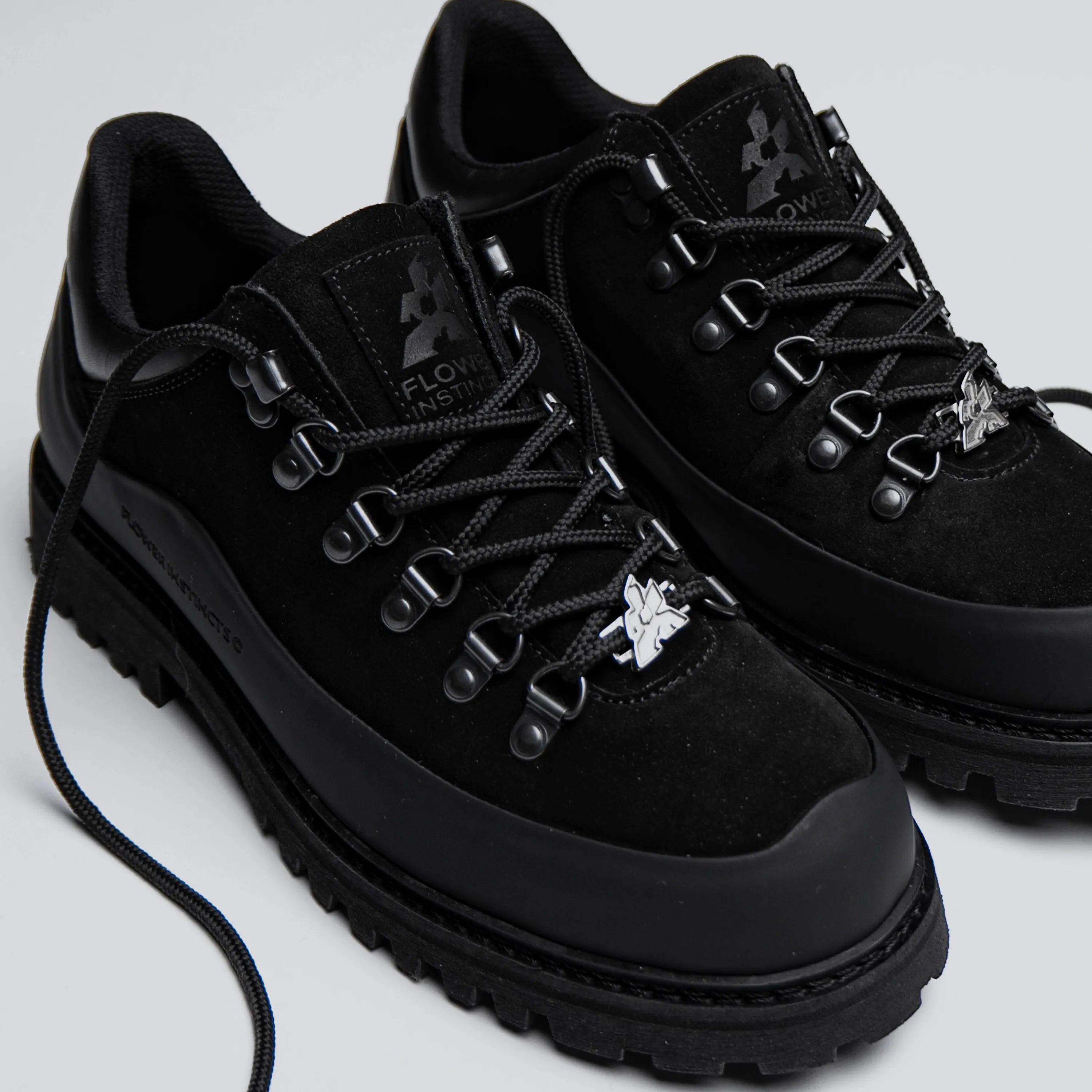 Chaussures Flower Instinct Booted Goat Black