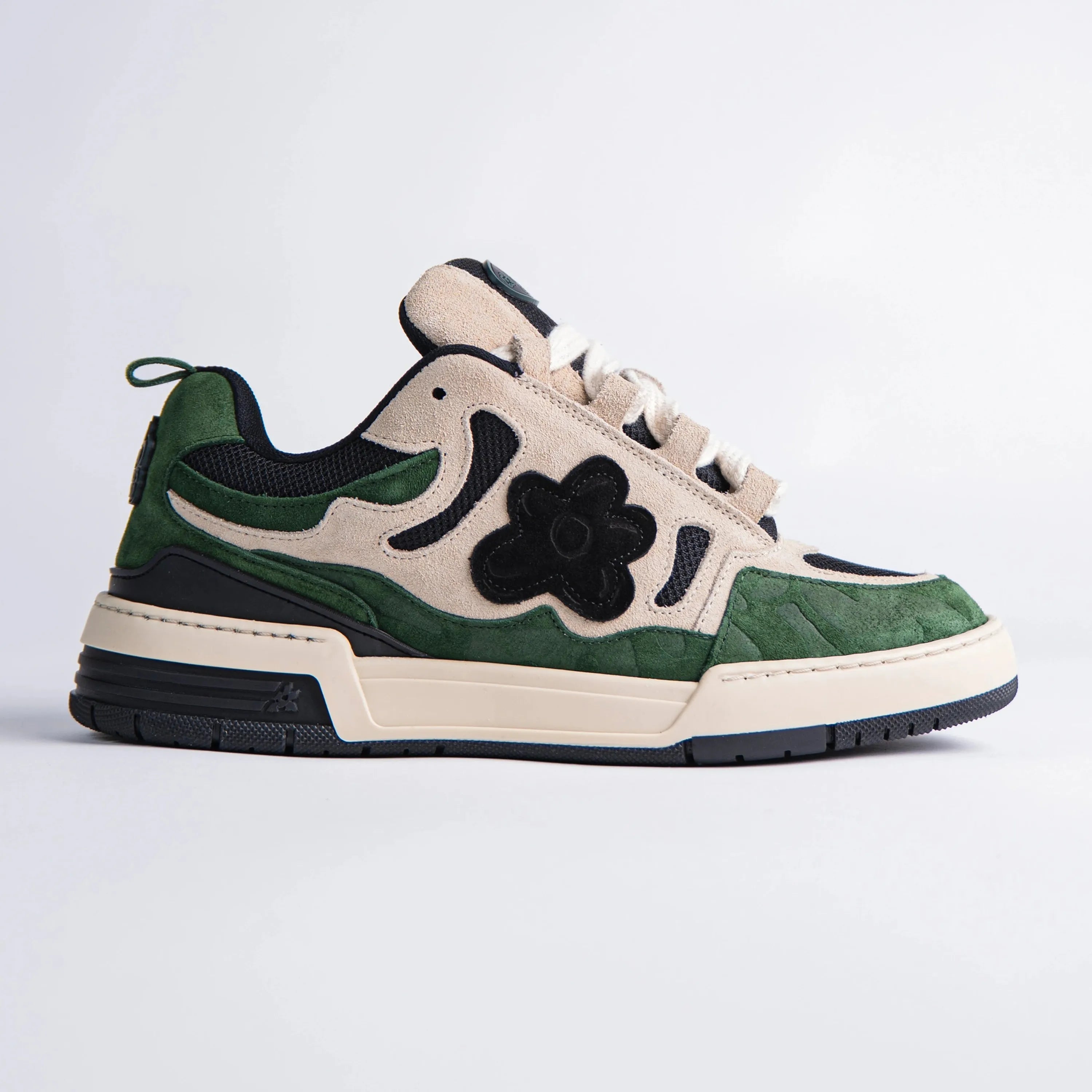 Chaussures Flower Instinct SDT Bretton Woods sneakers Brown Green Beige