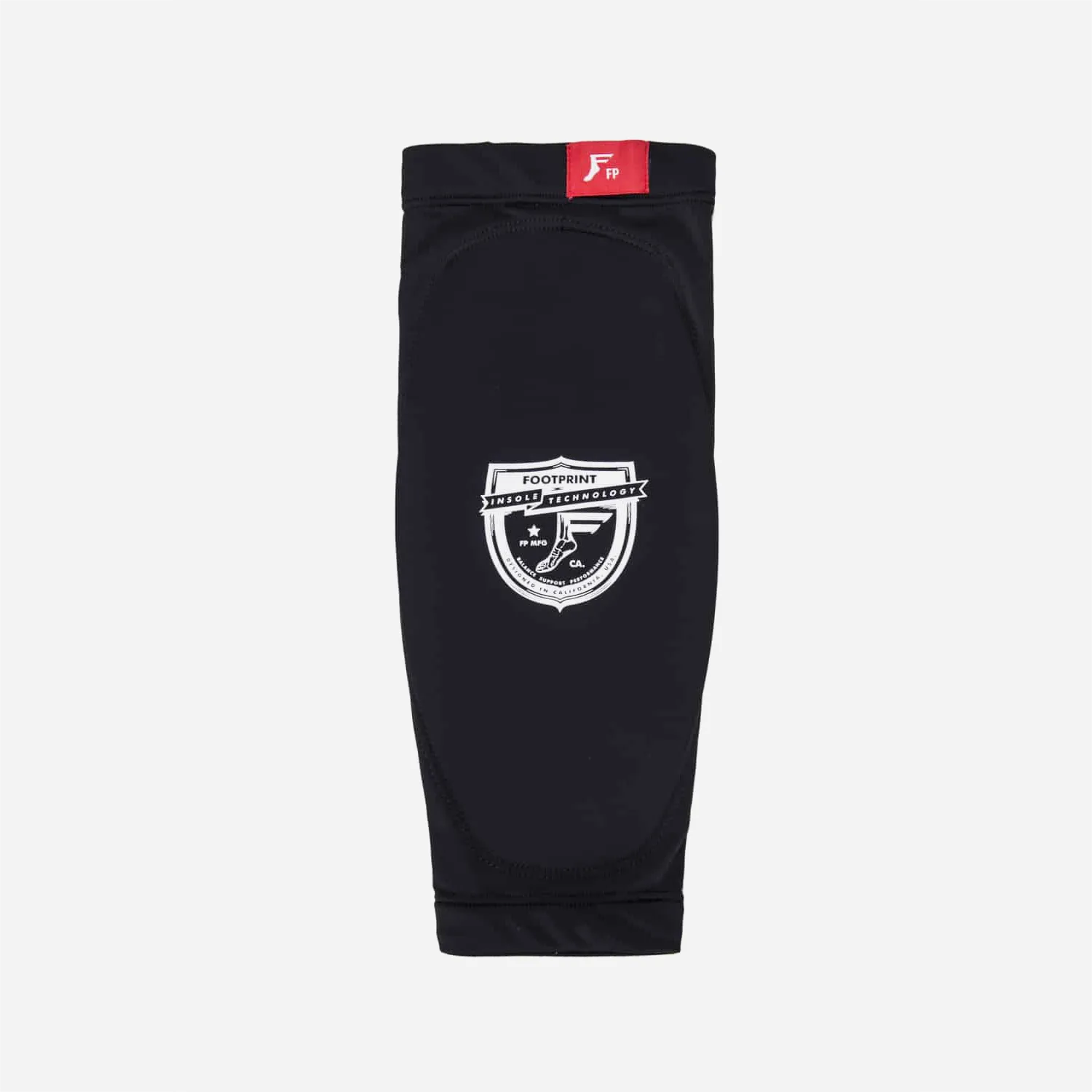 Footprint Heavy Protection Shin Sleeve F Logo black with FluidX insert