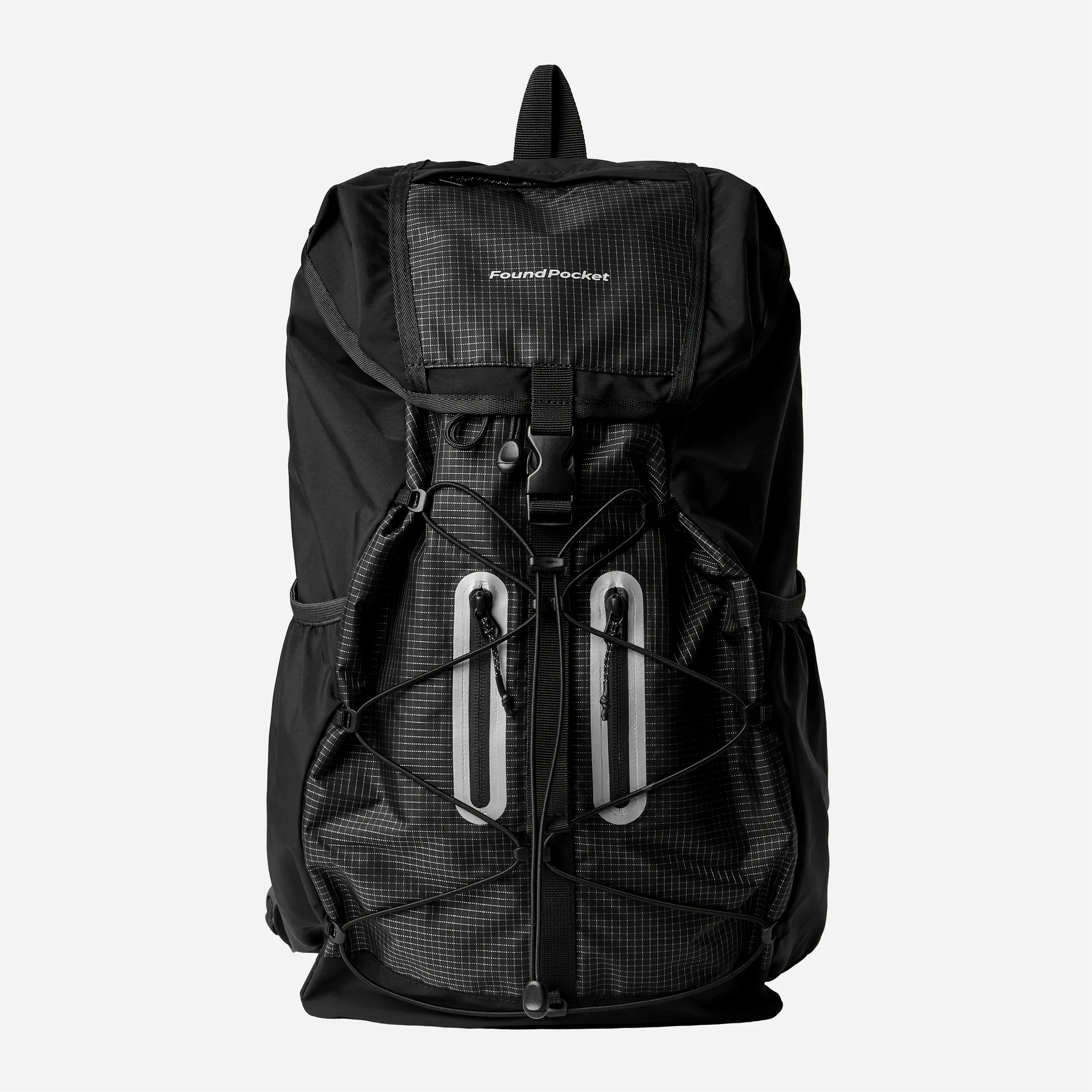 Found Pocket Focus Light Rucksack Black