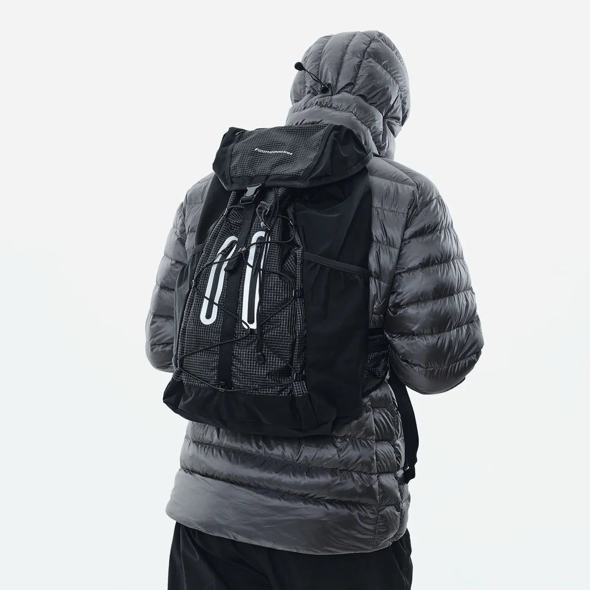 Found Pocket Focus Light Rucksack Black
