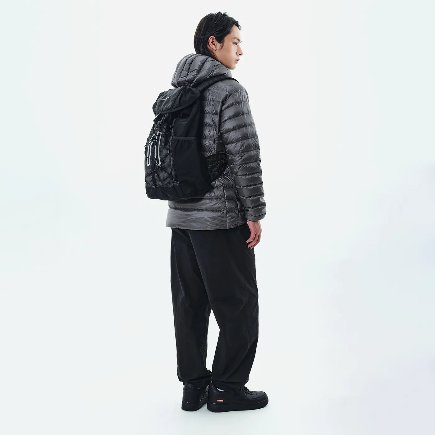 Found Pocket Focus Light Rucksack Black