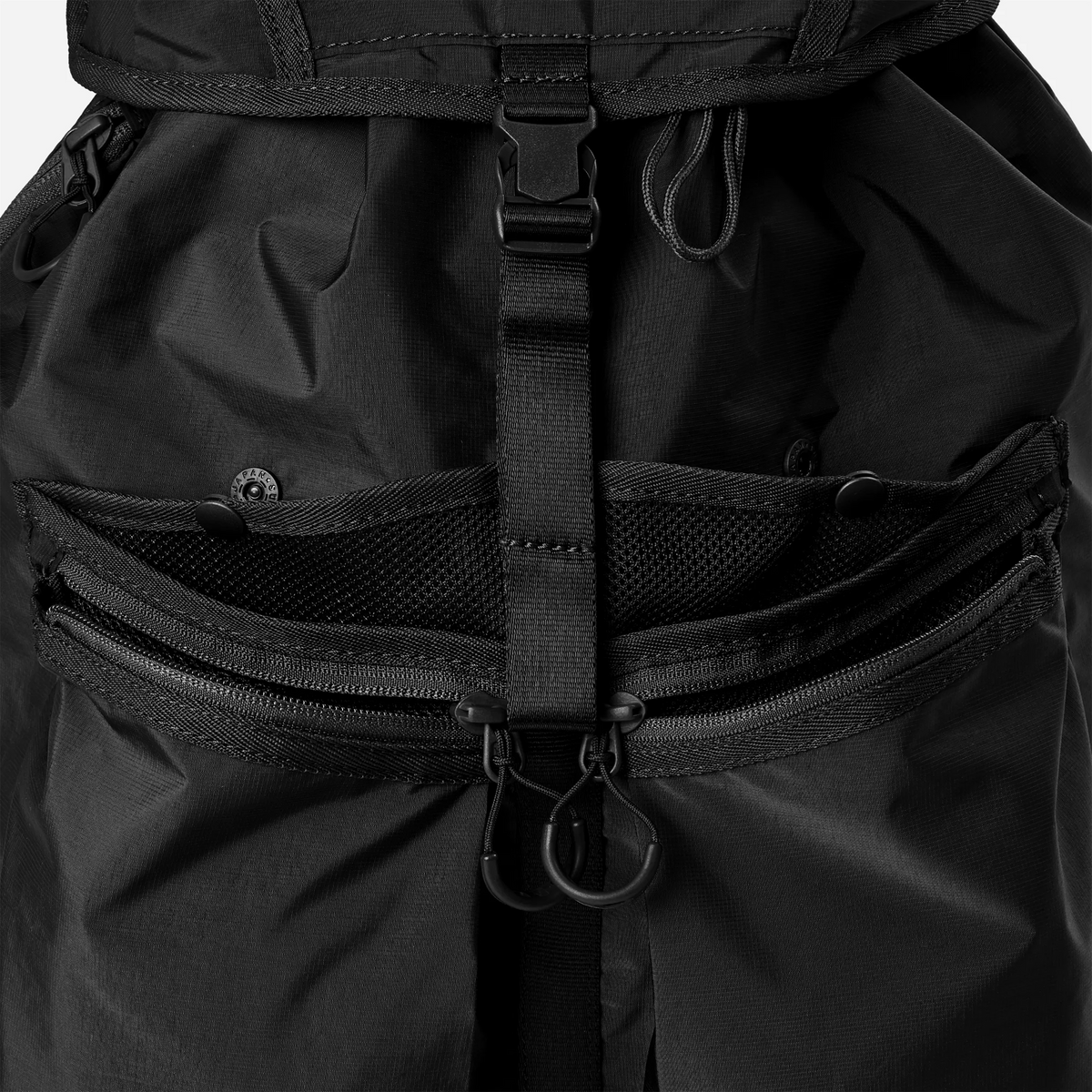 Found Pocket Focus Rucksack Black