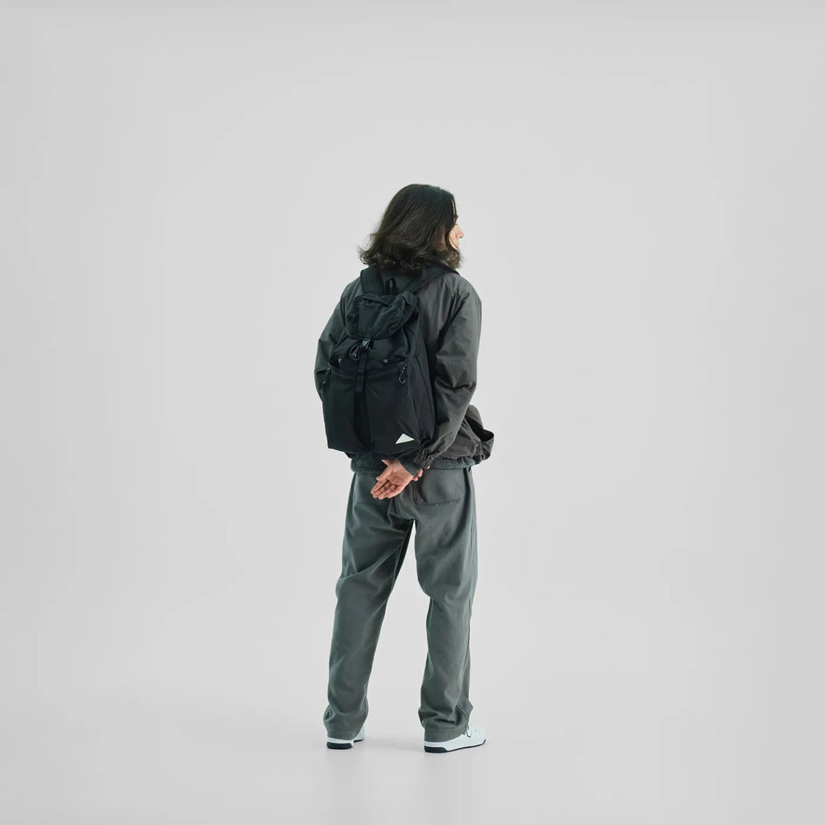 Found Pocket Focus Rucksack Black