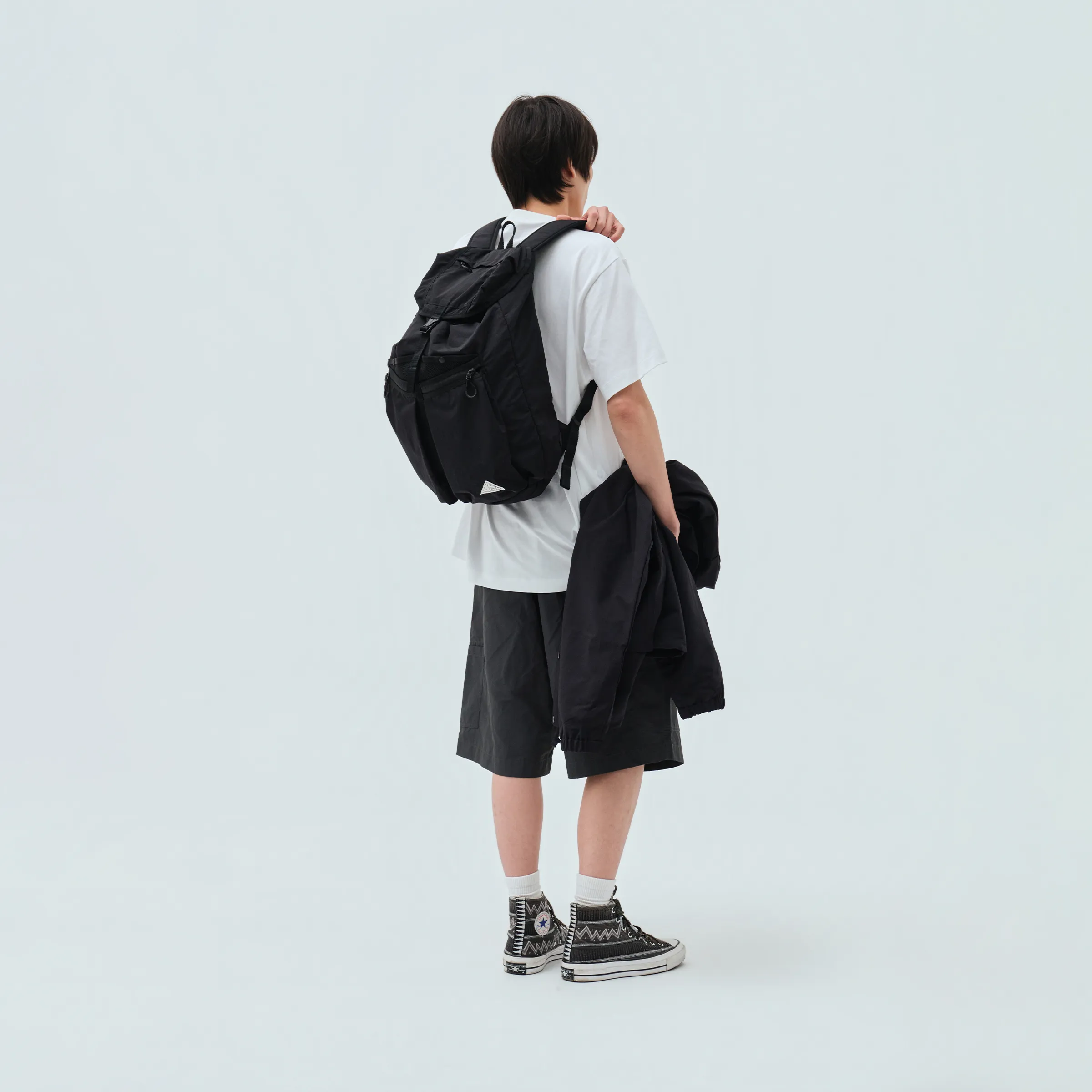 Found Pocket Focus Rucksack Black