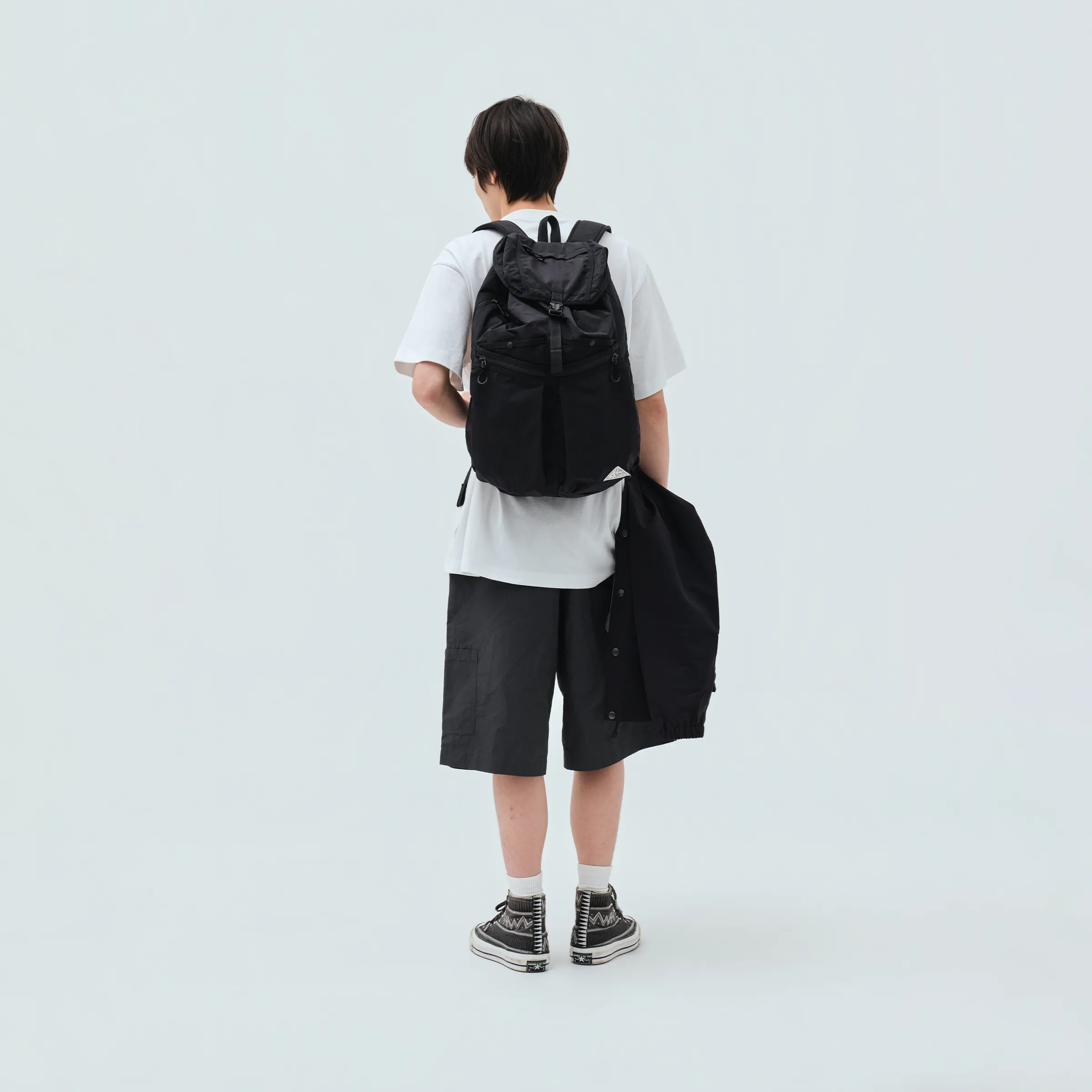 Found Pocket Focus Rucksack Black