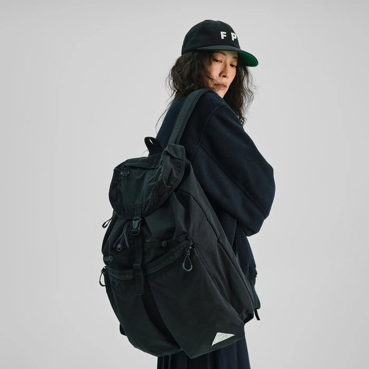 Found Pocket Focus Rucksack Black