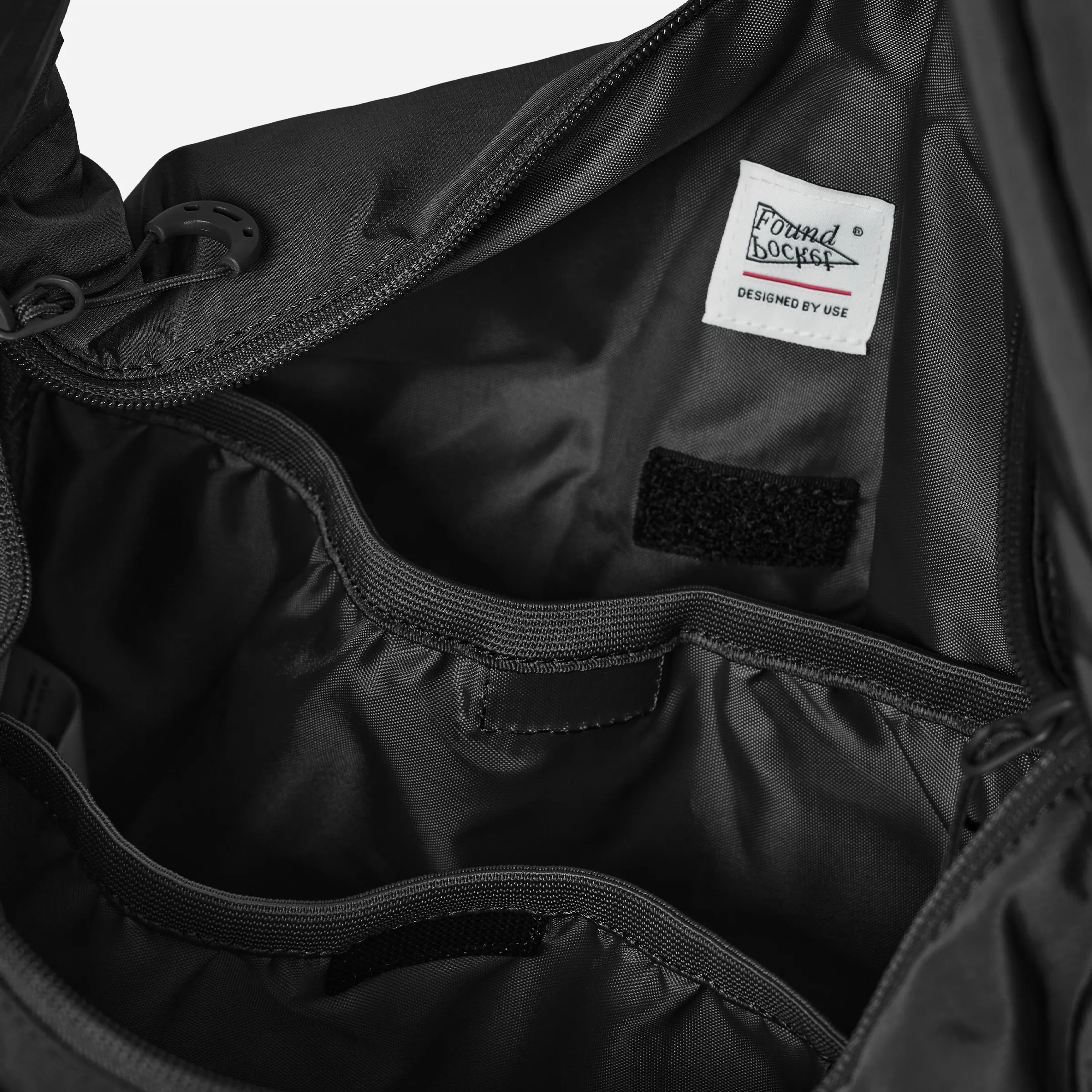Found Pocket Ridge Compact Cross Bag Black