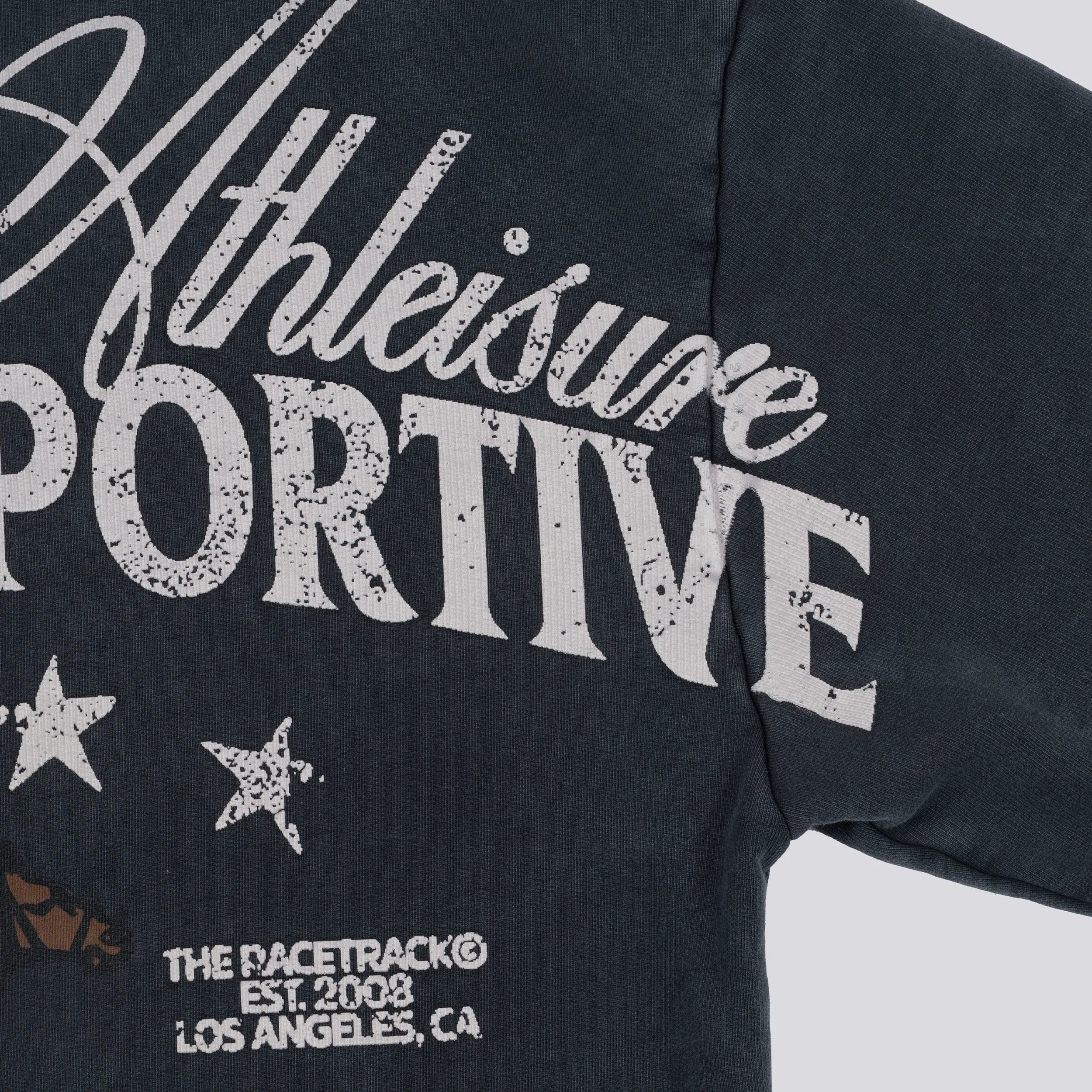 Sweat Goodies Sportive Radio 24:7 crewneck Grey Fadeout