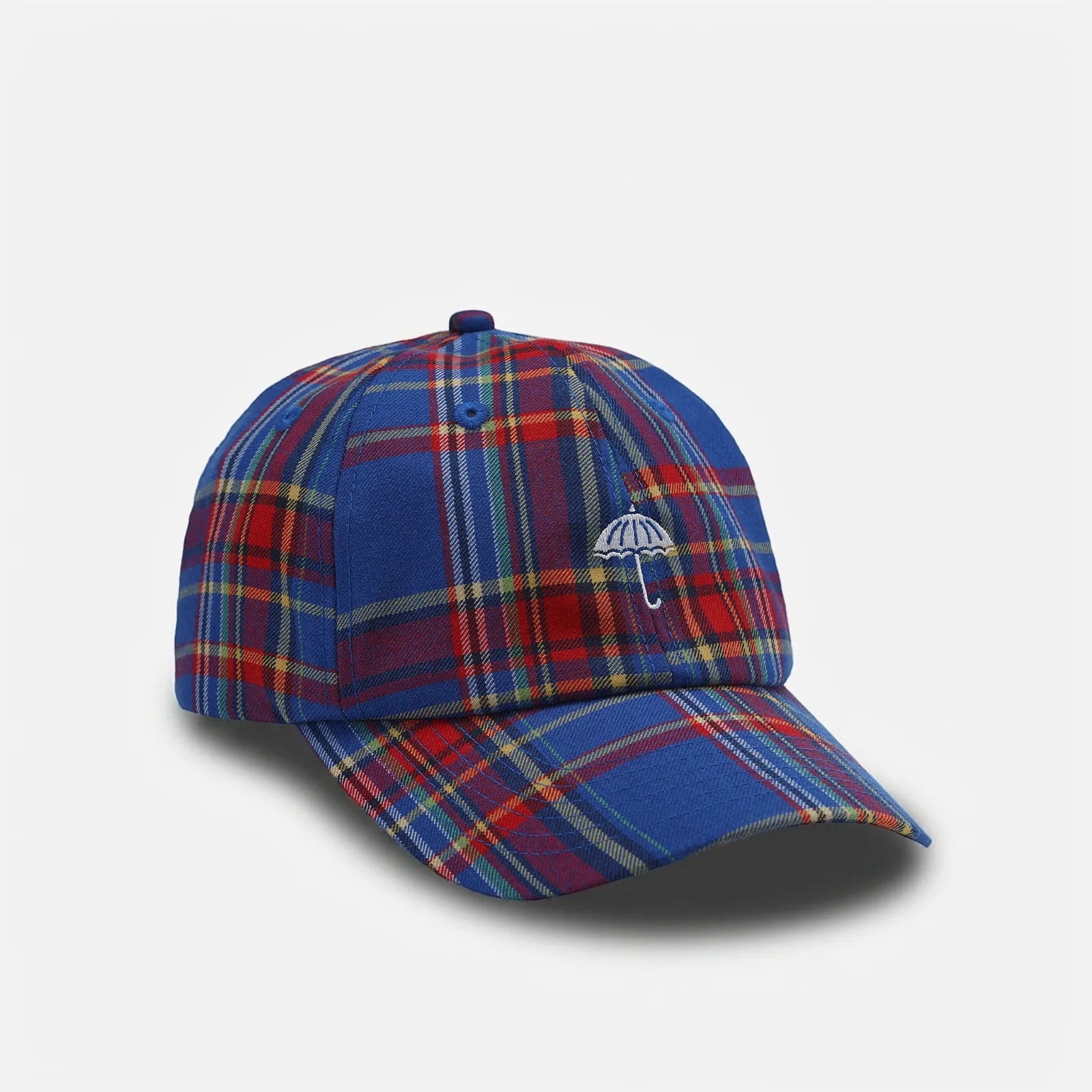 Hélas Laurent Cap Checked Blue
