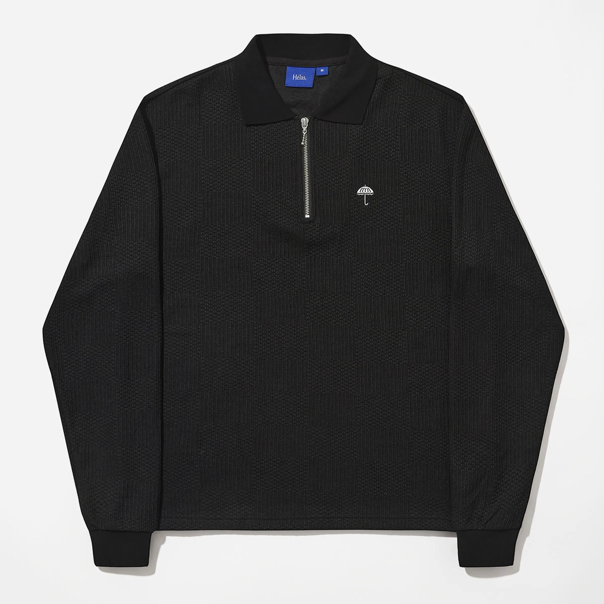 Hélas Paulo Ls Knit Polo Black