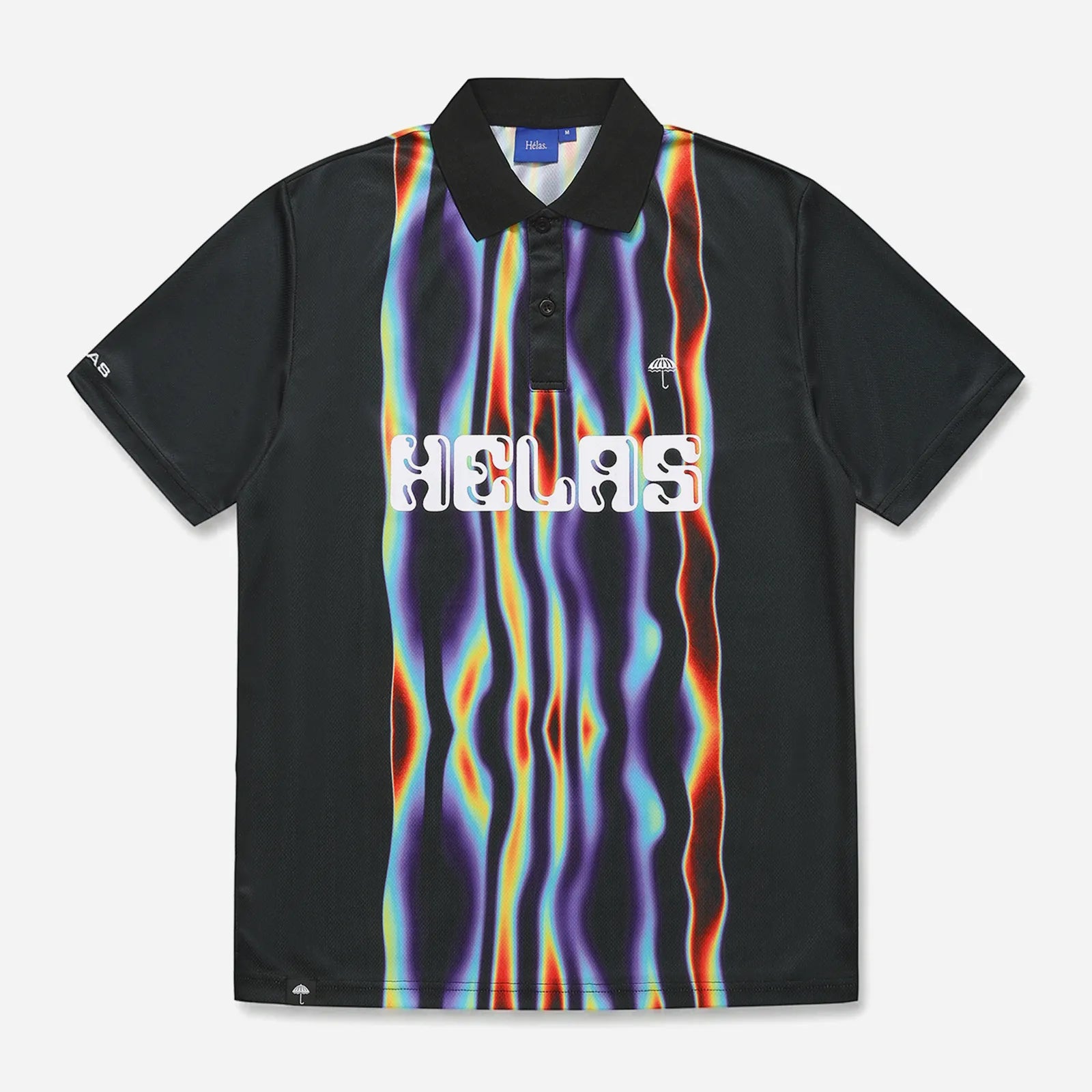 Hélas Temperature Football Jersey Polo Black