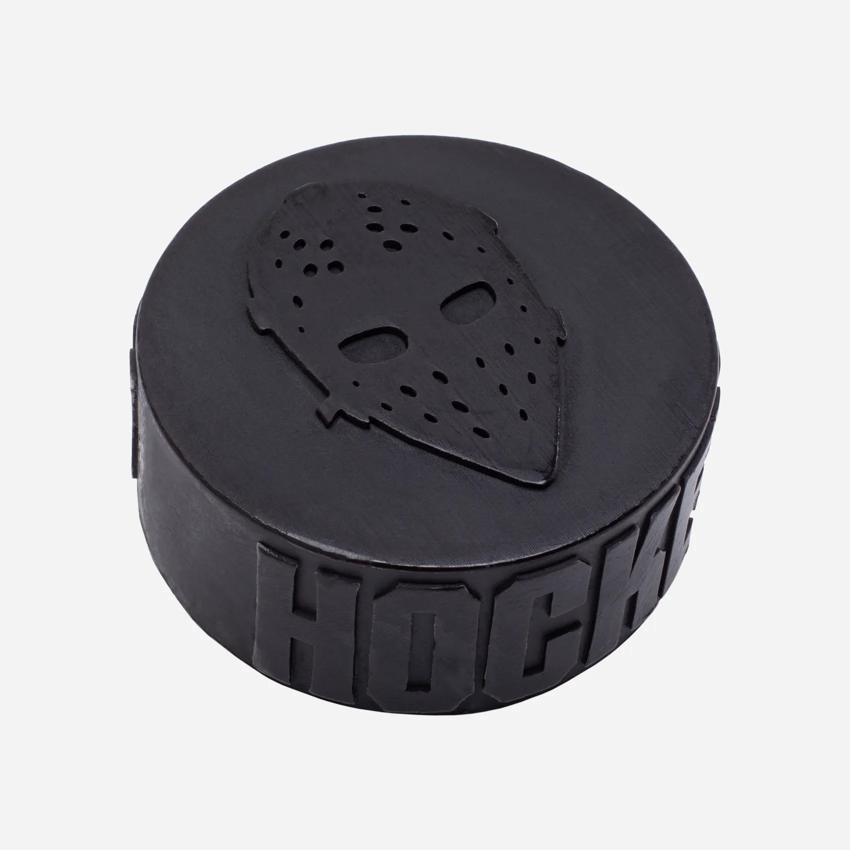 Wax Hockey Skateboards avec masque de gardien gravé
