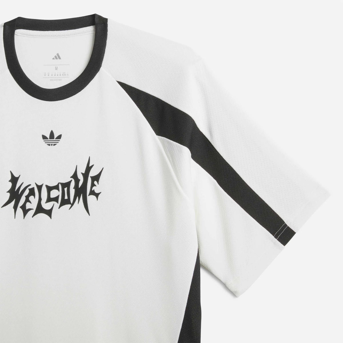 Maillot Adidas Skateboarding x Welcome Blanc et Noir
