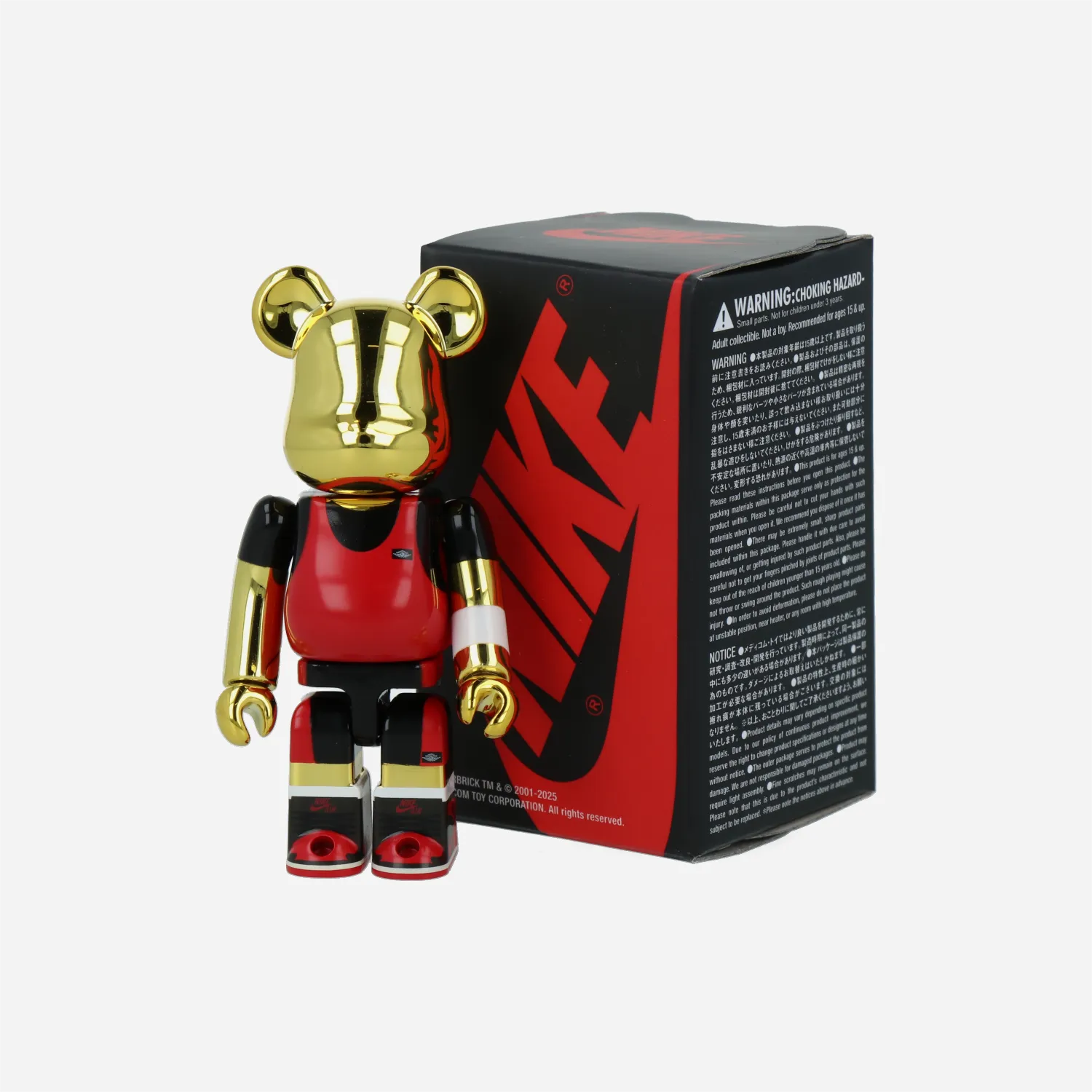 100% Bearbrick Michael Jordan Air Jordan 1985