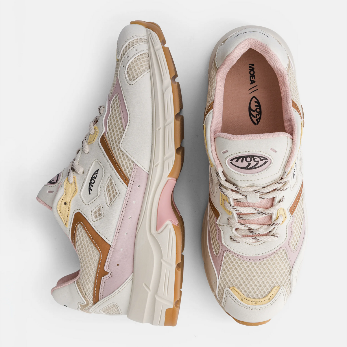 Chaussures MoEa Rush Pink Yellow Pineapple