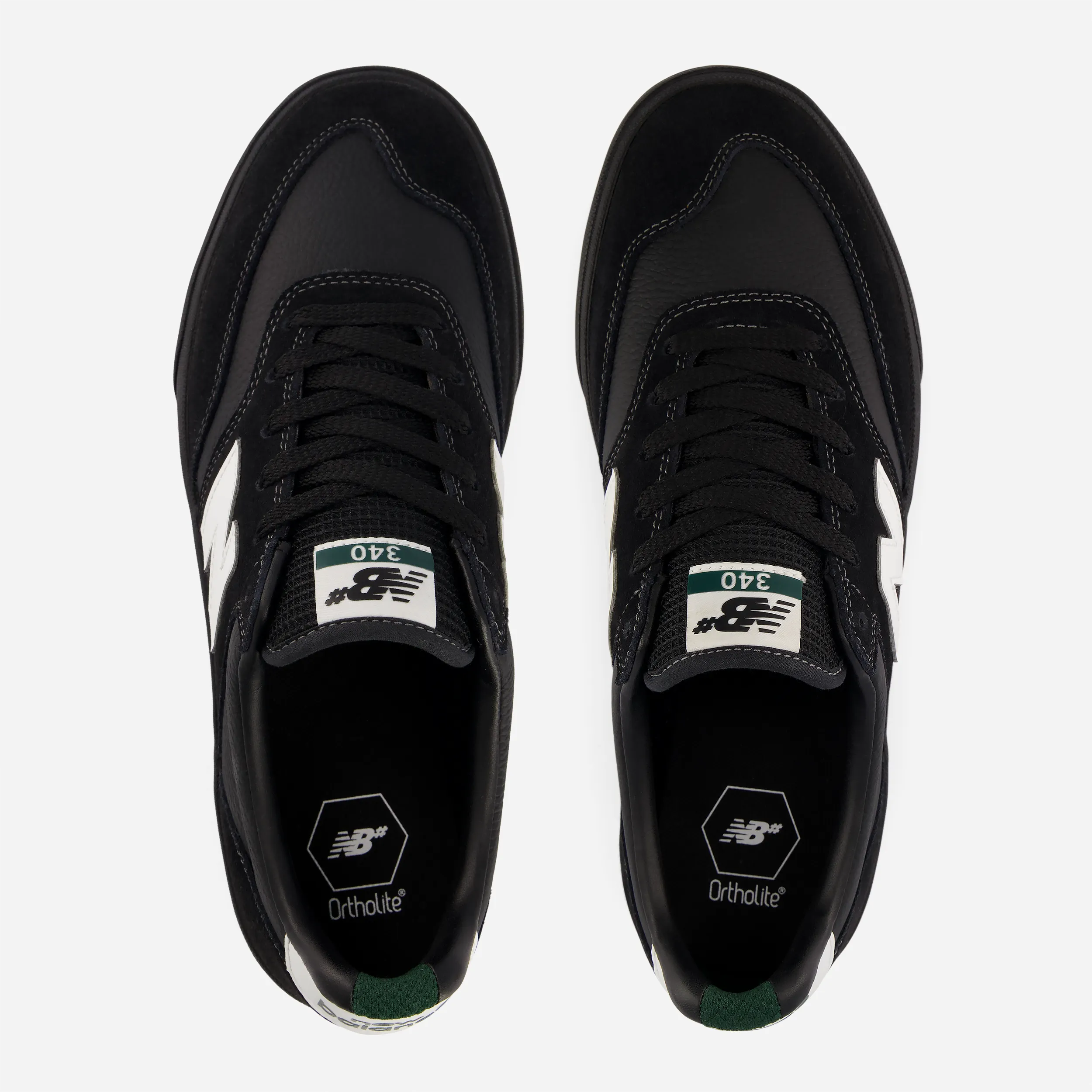 New Balance Numeric 340 Black White