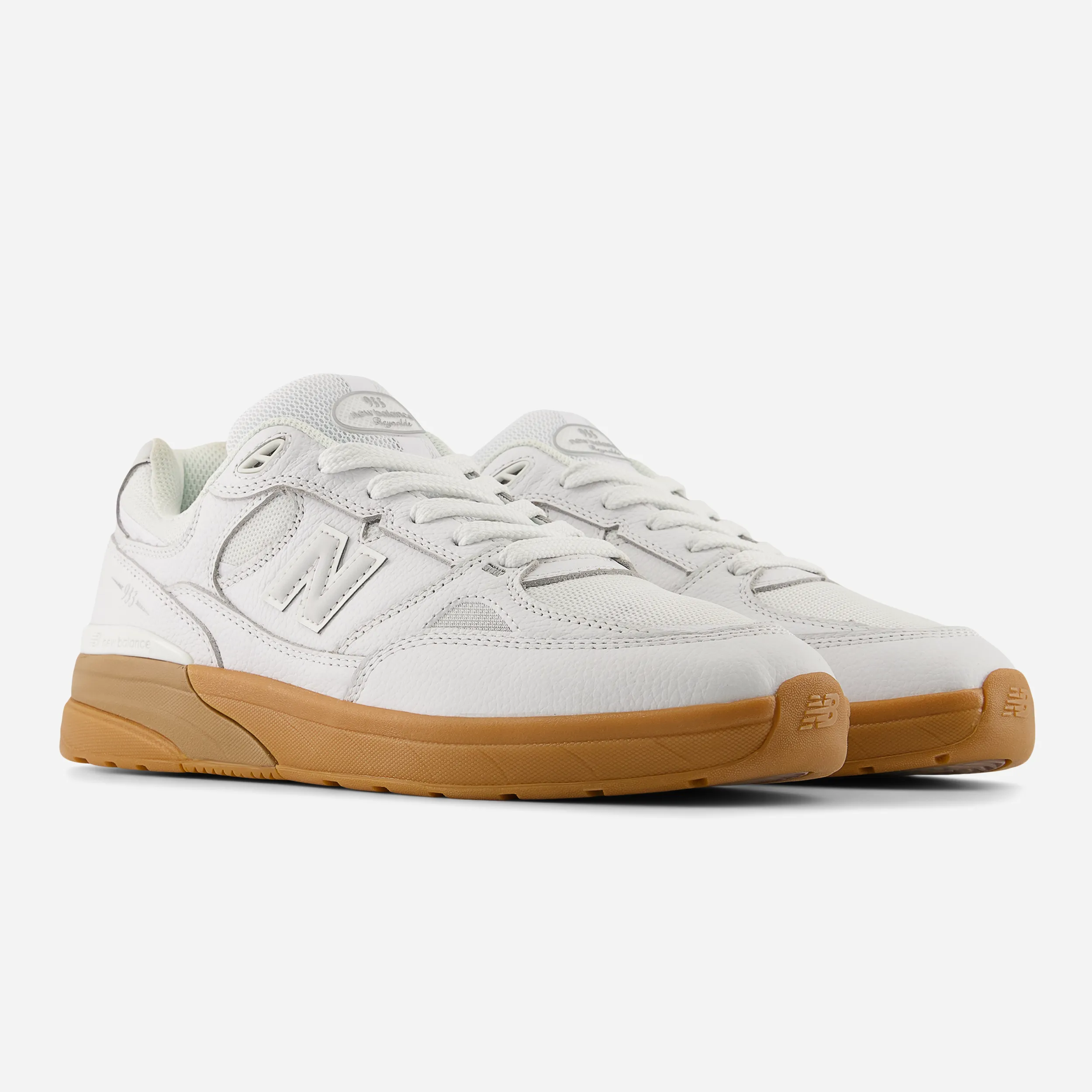 New Balance Numeric 933 Andrew Reynolds White Gum