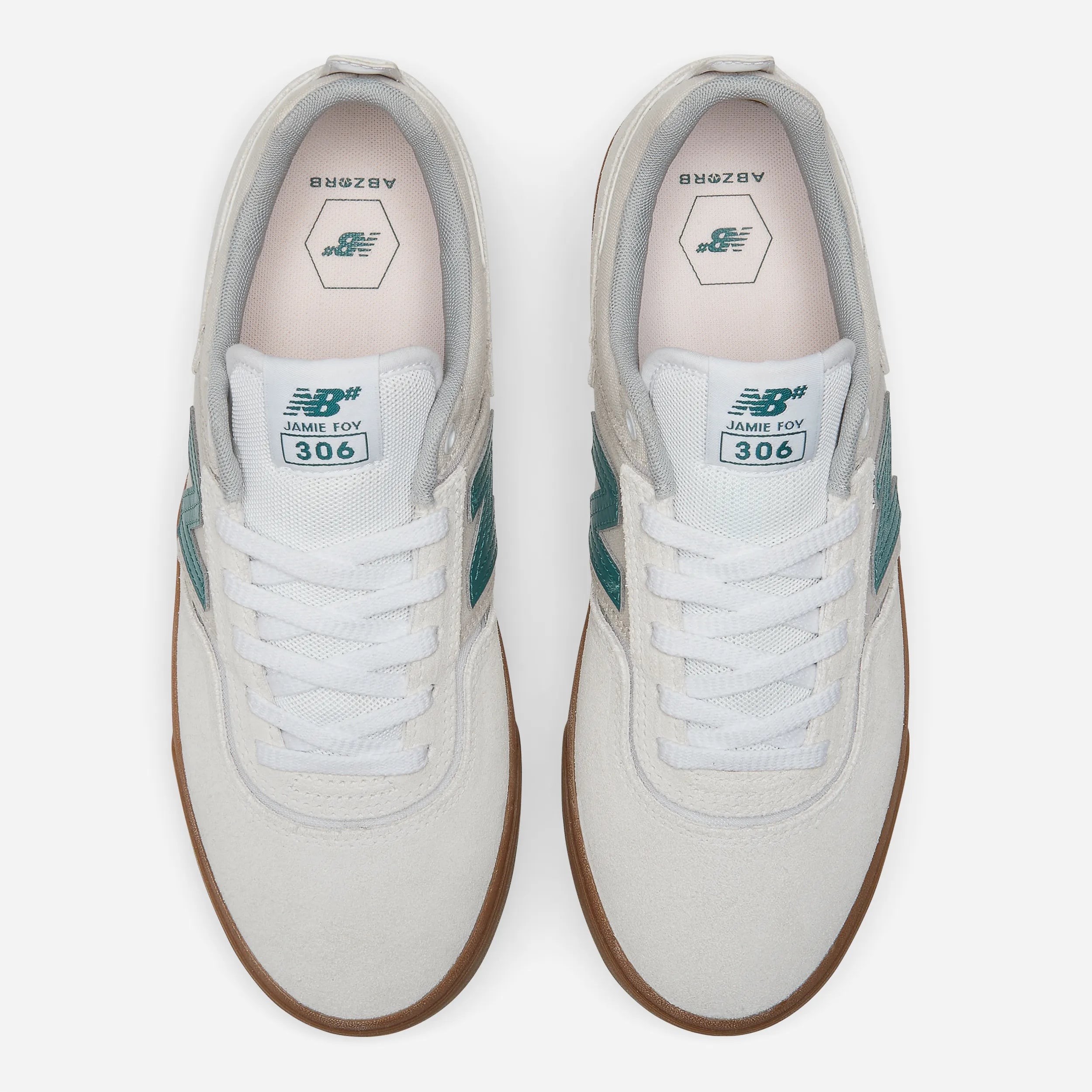 New Balance Numeric 306 Jamie Foy Sea Salt Green