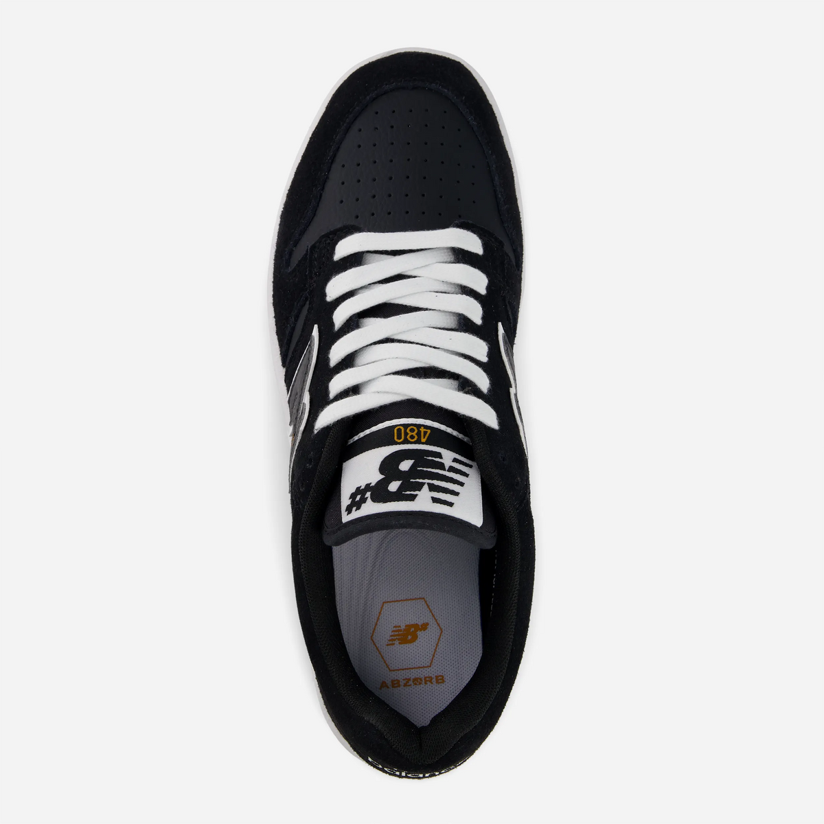 New Balance Numeric 480 Black White