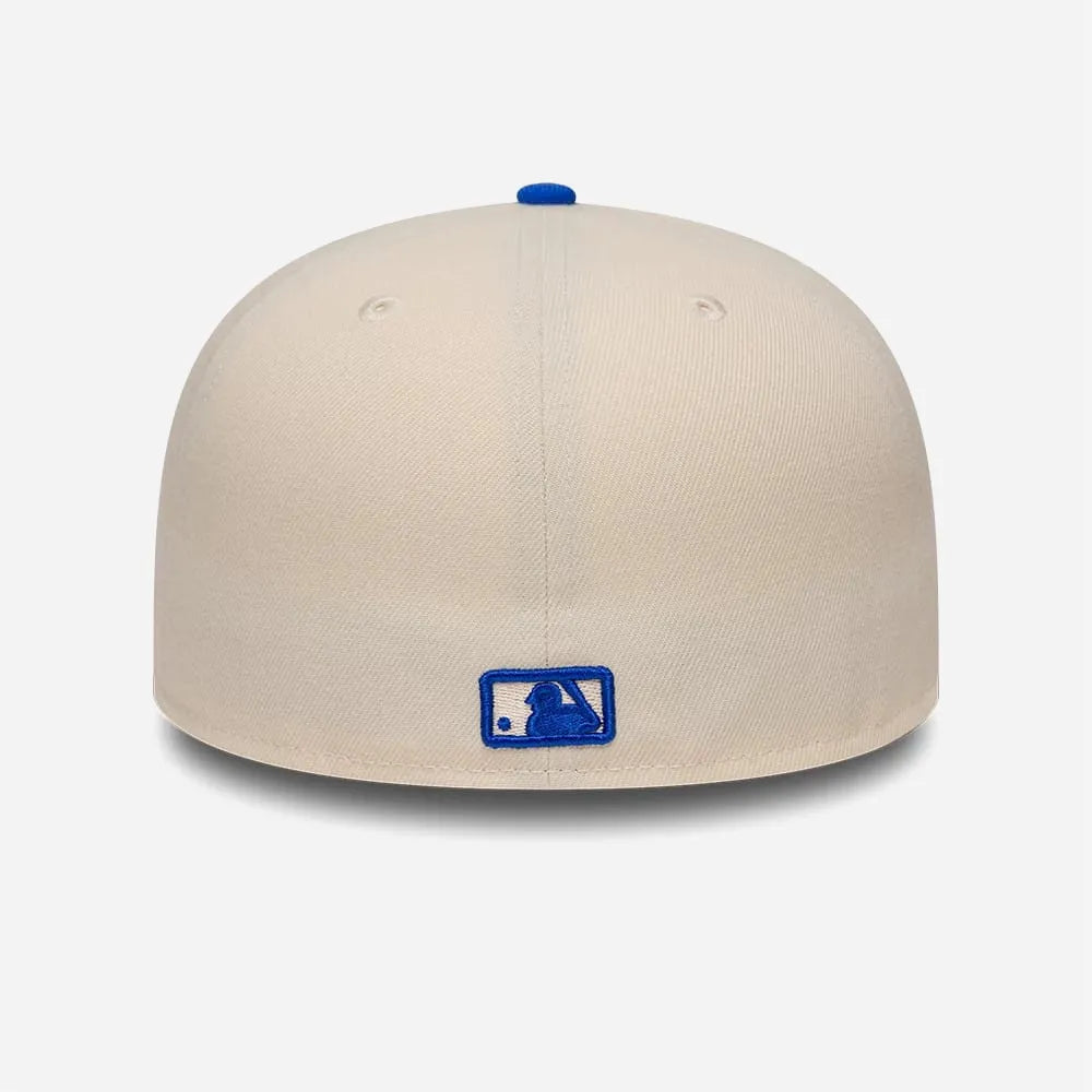 Casquette New Era 59FIFTY Yankees Crème Bleu Fitted League Essential