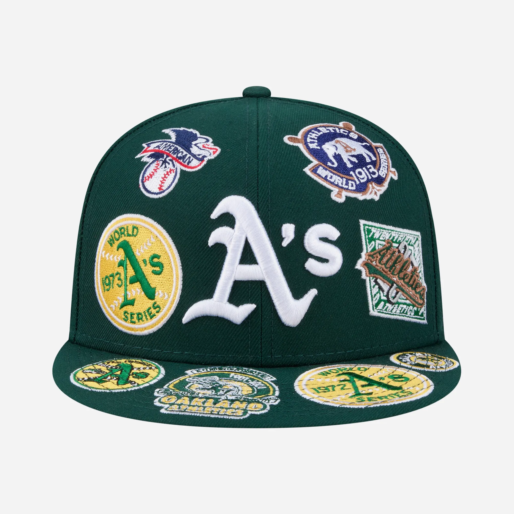 New Era 59FIFTY Oakland Athletics All Over Green Cap