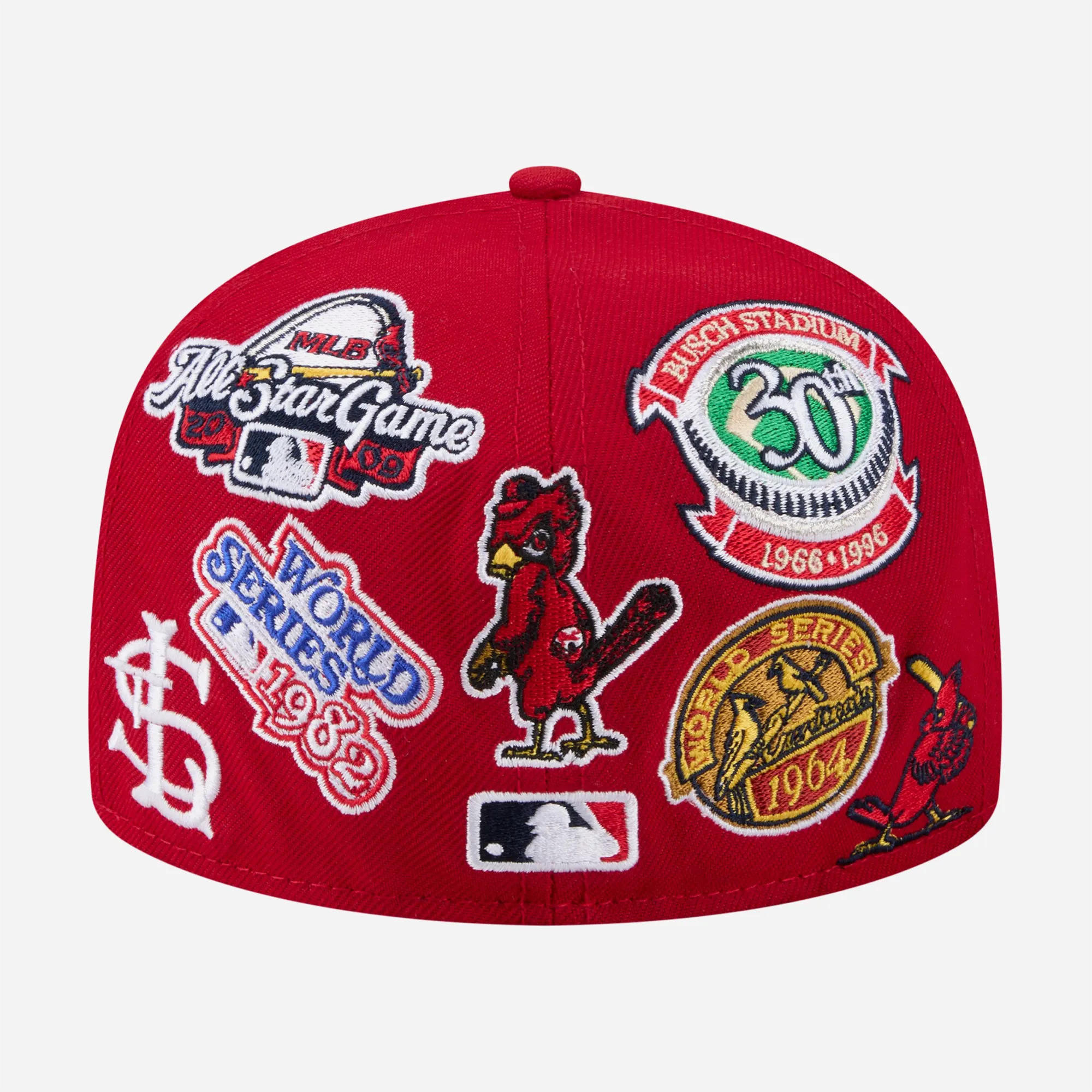 New Era 59FIFTY St Louis Cardinals All Over Red Cap