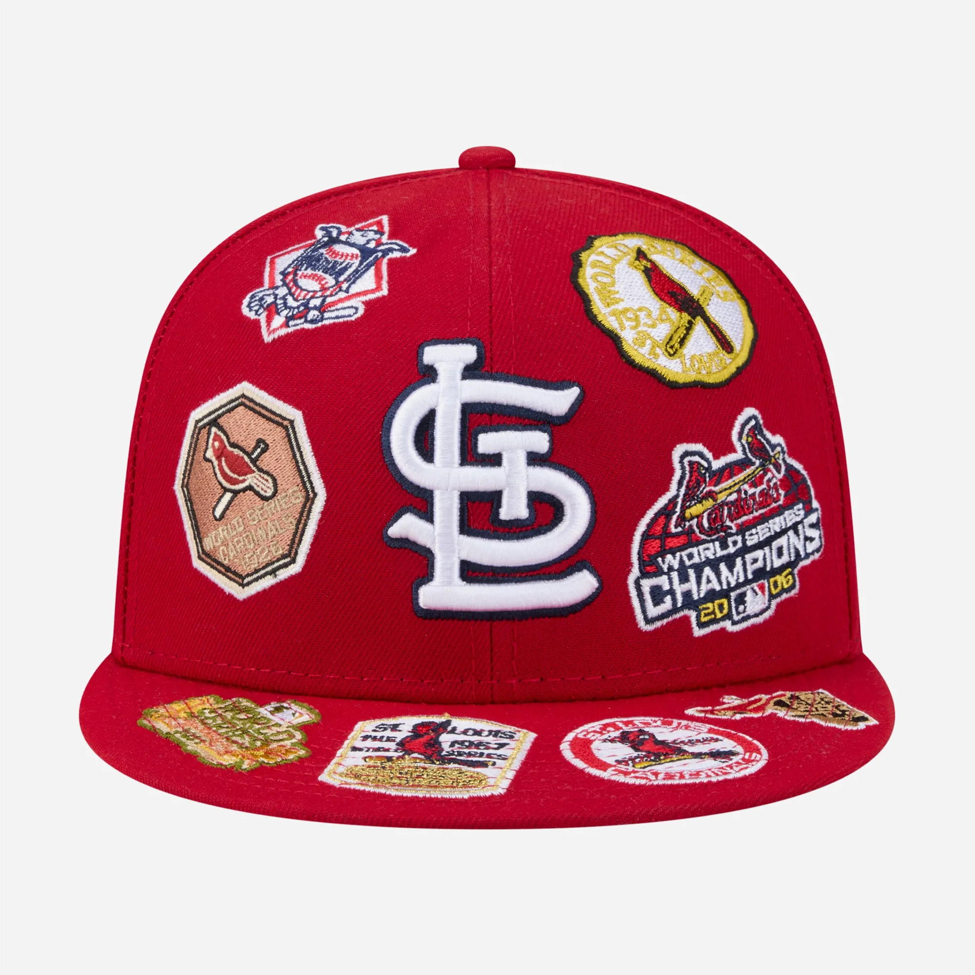 New Era 59FIFTY St Louis Cardinals All Over Red Cap