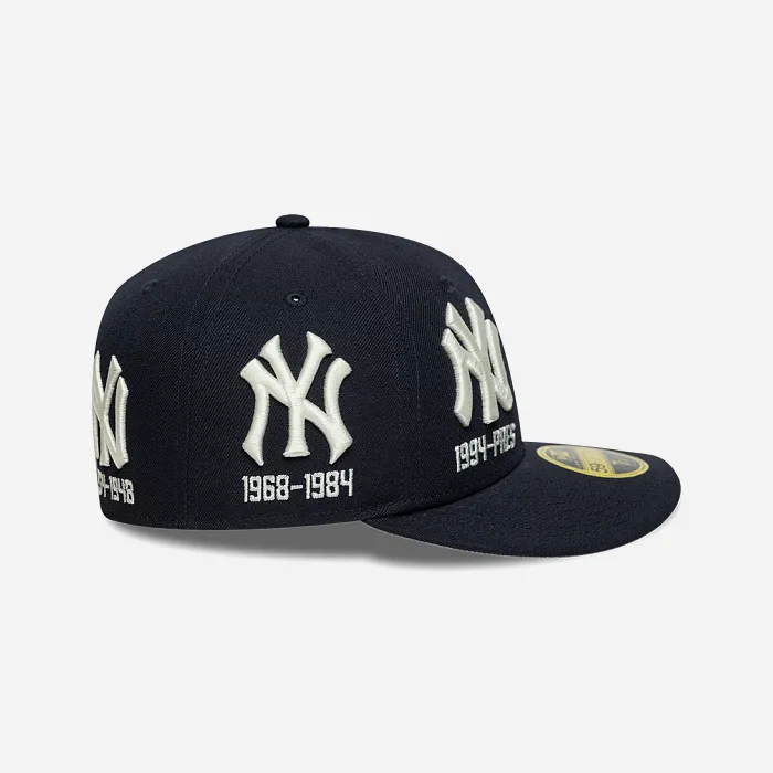 Casquette New Era 59FIFTY NY Yankees Navy All Over Embroidery