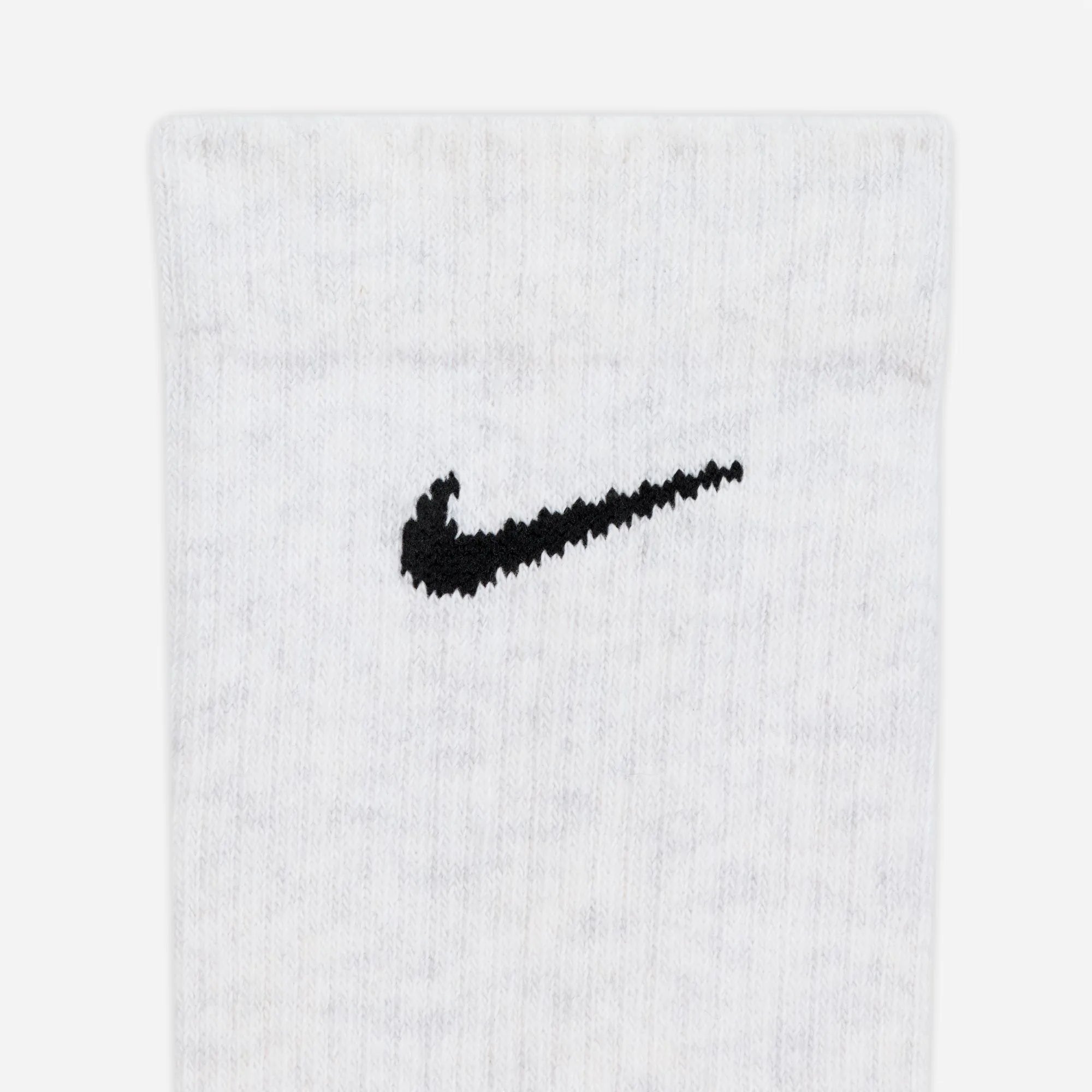 Pack de 6 Chaussettes Nike Everyday Elevated Crew Crème Gris Noir