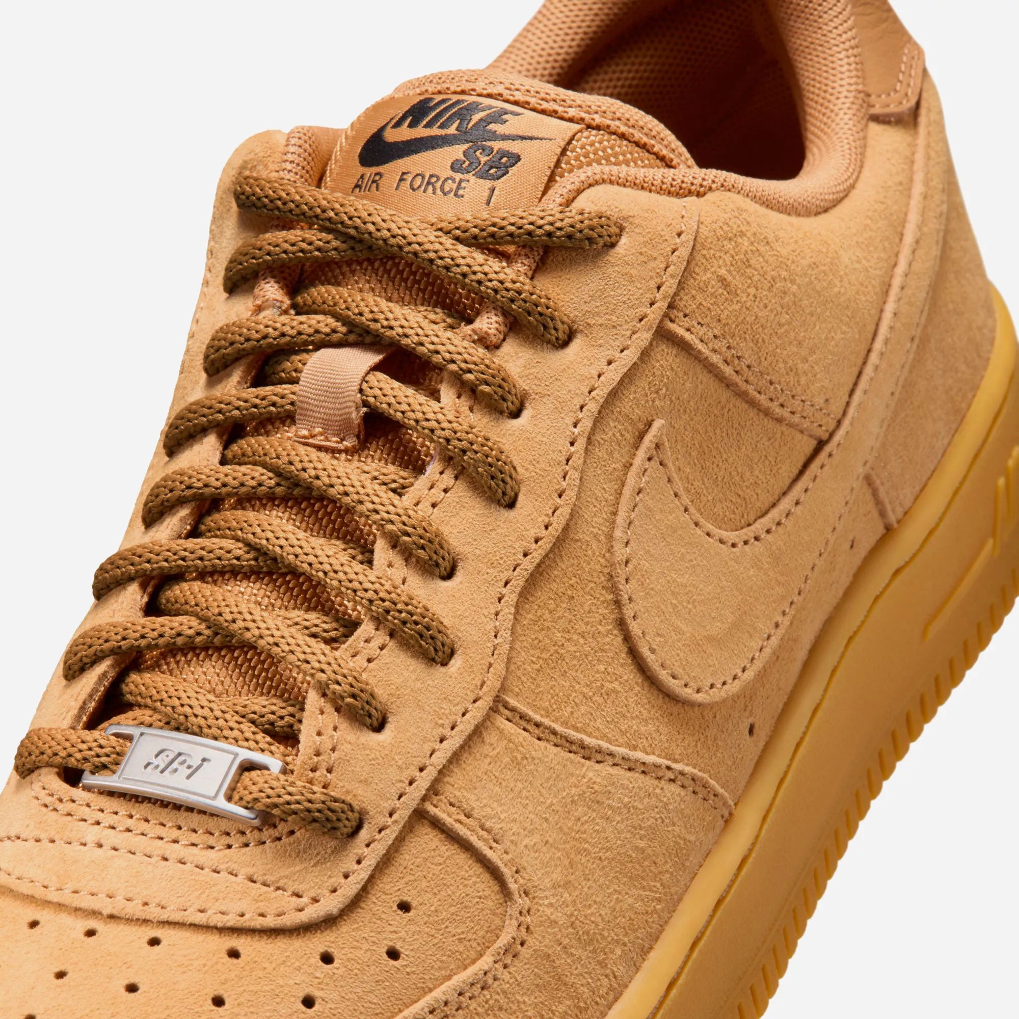 Nike SB Air Force 1 Flax Black Gum Light Brown