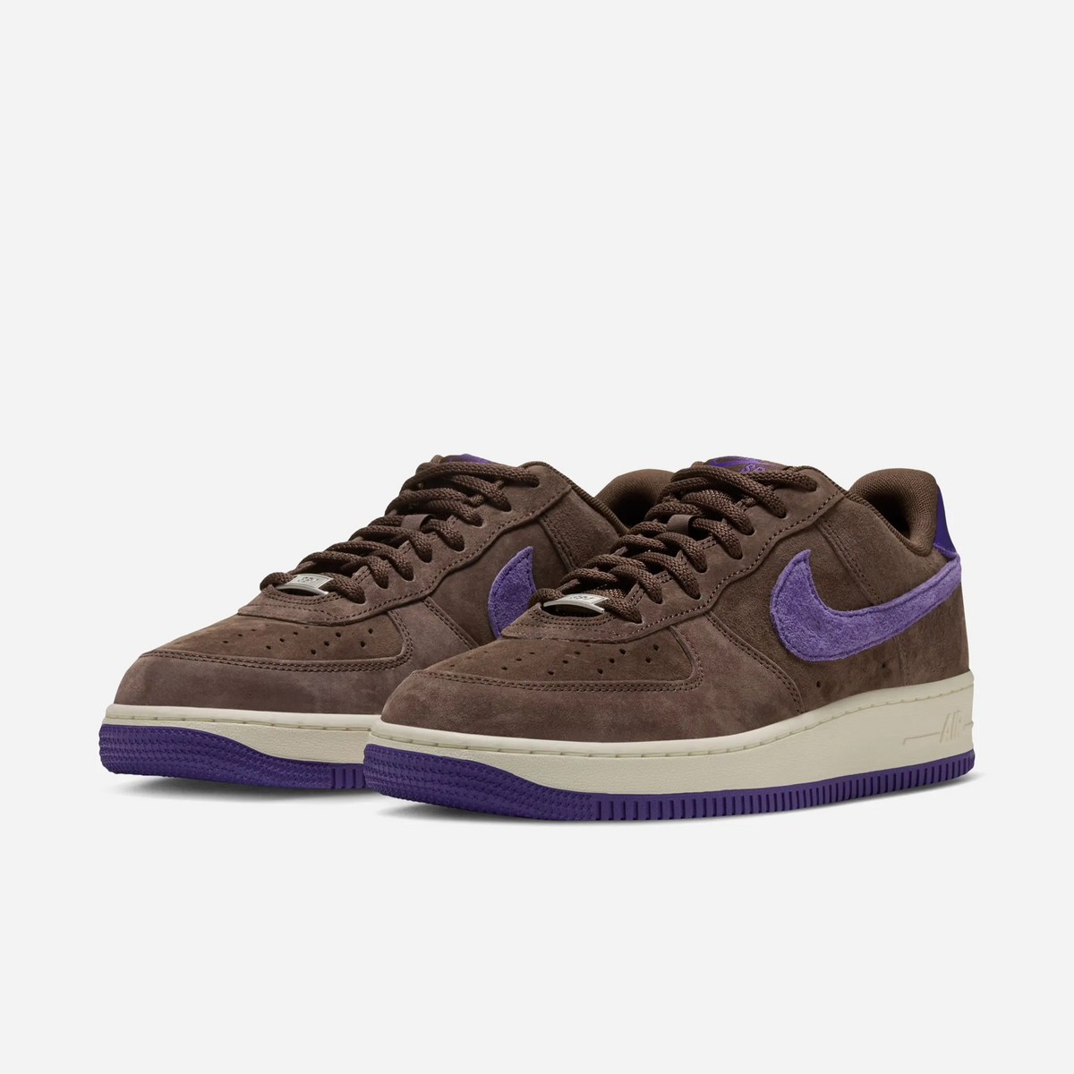Nike SB Air Force 1 Light Chocolate Court Purple - Geo Edition