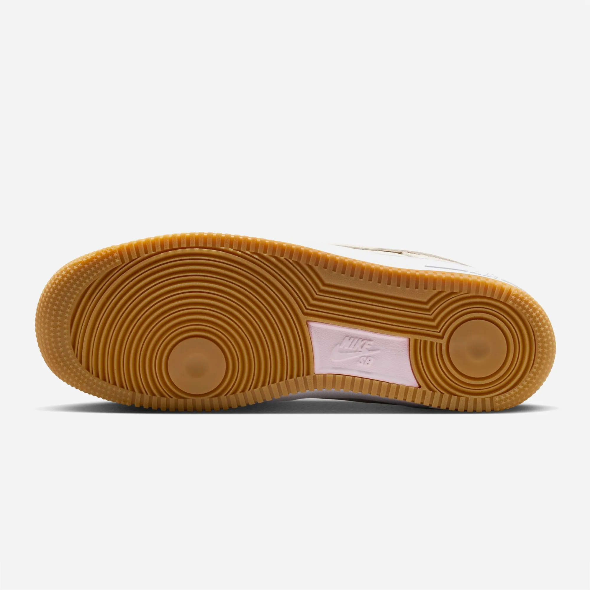 Nike Sb Air Force 1 Light Orewood Brown White