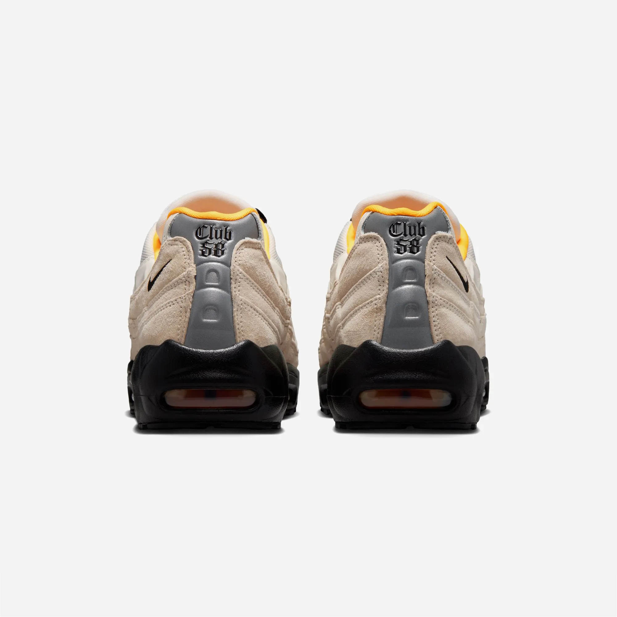 Nike SB Air Max 95 Club 58 Sail Black Orange