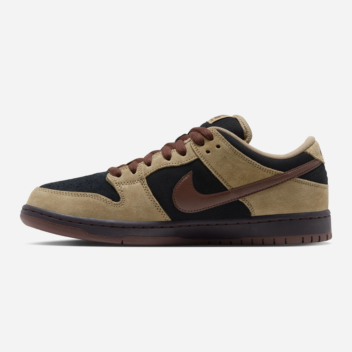 Nike SB Dunk Low Pro Filbert light Chocolate Black Burgundy Ash