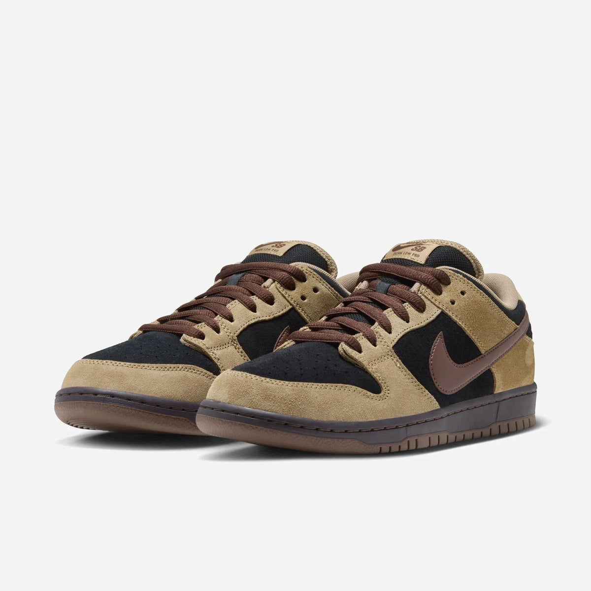Nike SB Dunk Low Pro Filbert light Chocolate Black Burgundy Ash