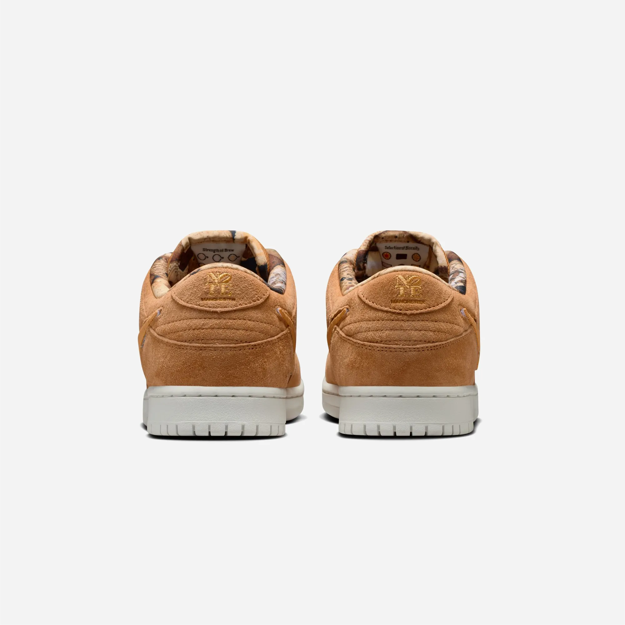 Sneakers Nike SB Dunk Low Pro x Note QS - Flax honeycomb summit White sail