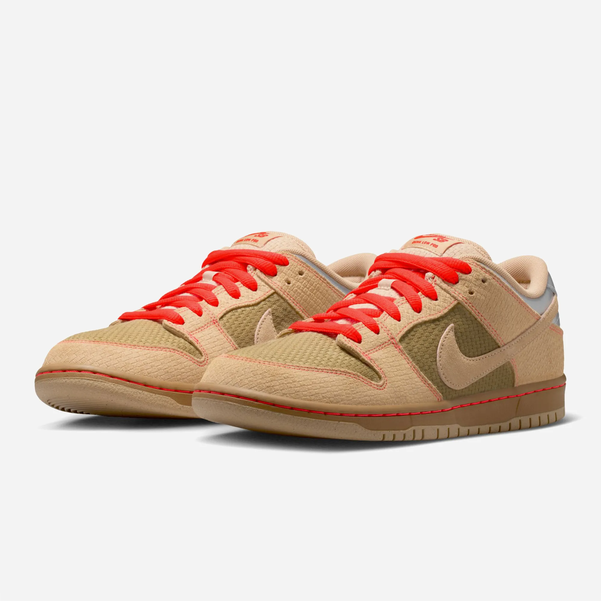 Nike Sb Dunk Low Pro "Som Tum"- Canvas Vachetta Tan Parachute Beige