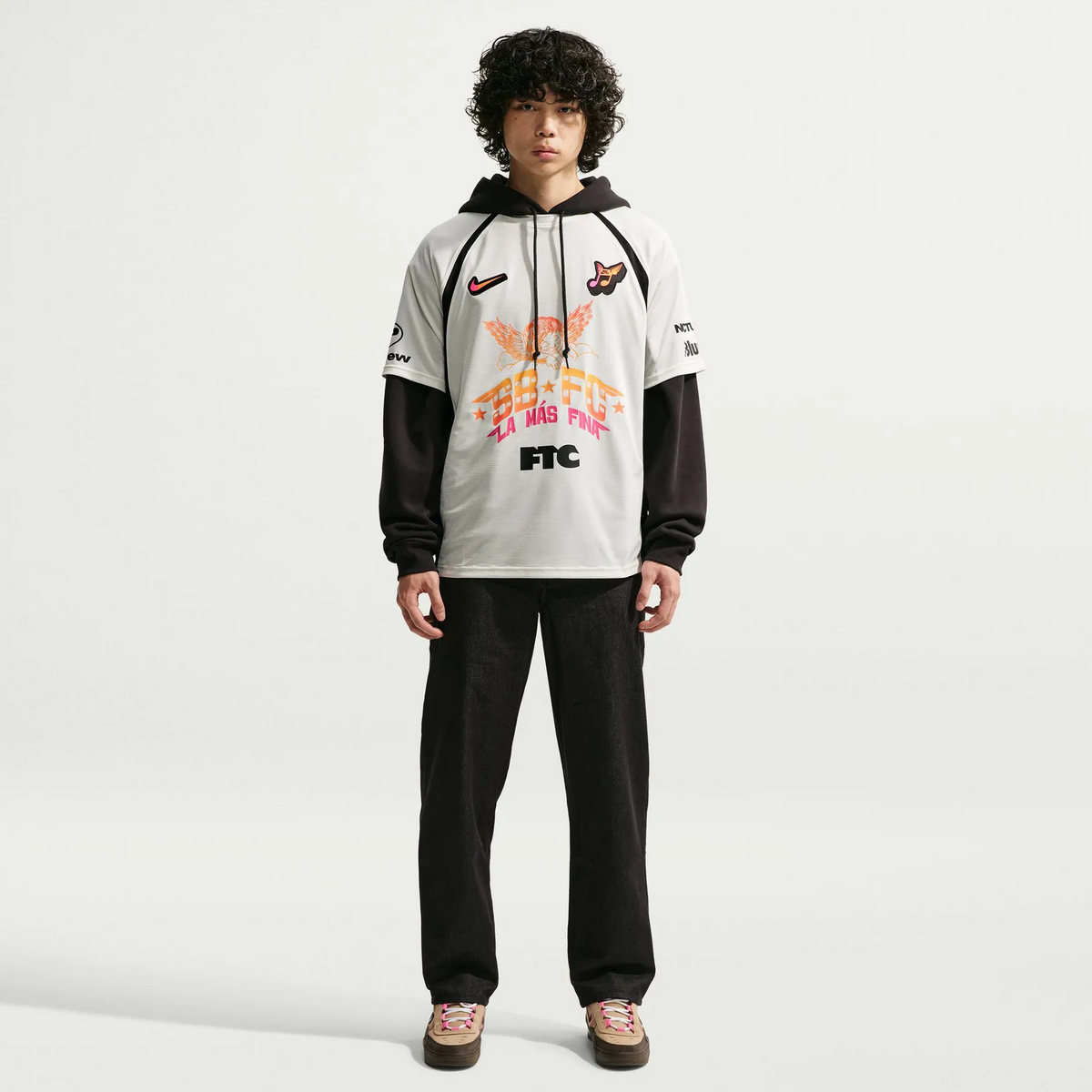 Nike SB FC Jersey Sail Black