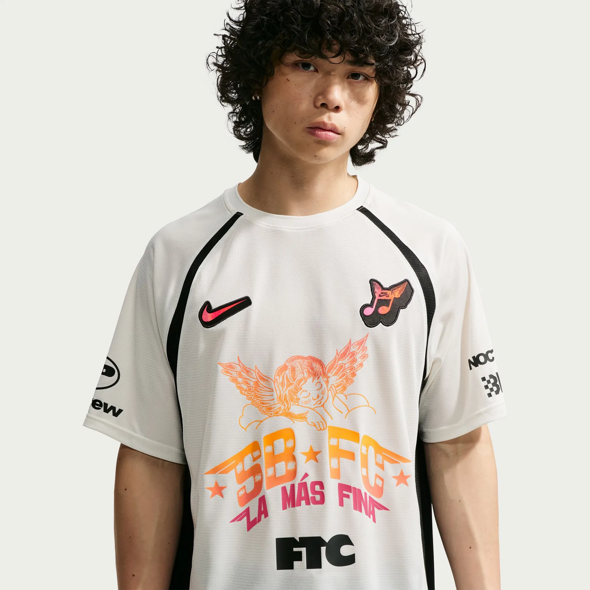 Nike SB FC Jersey Sail Black
